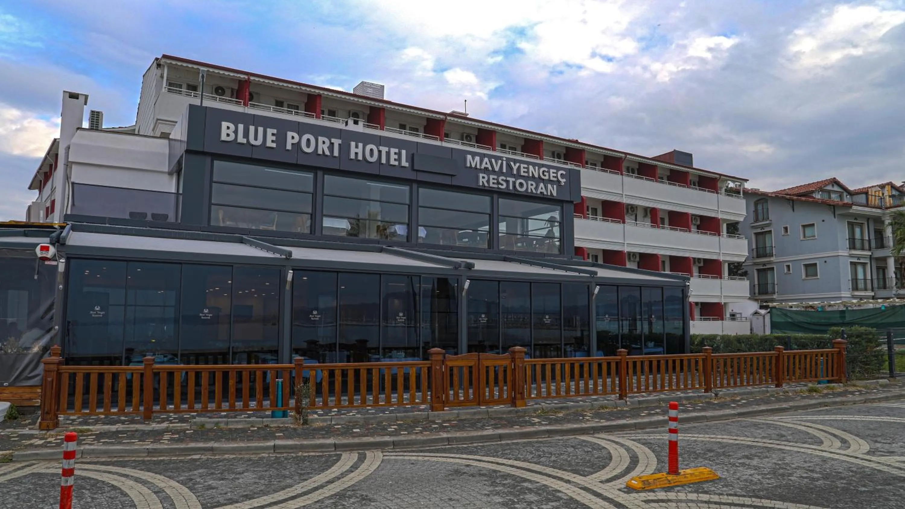 Property building in Blue Port Hotel
