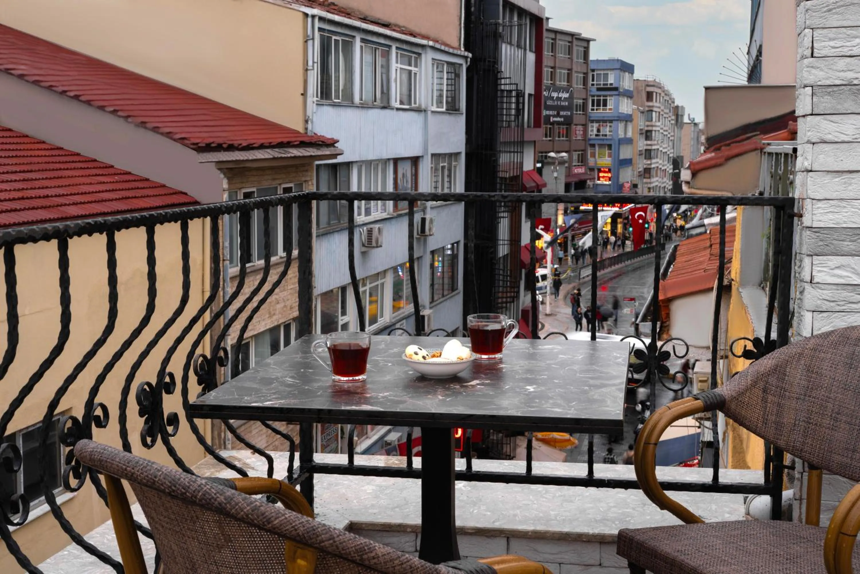 Balcony/Terrace in Rubby Hotel Kadıköy