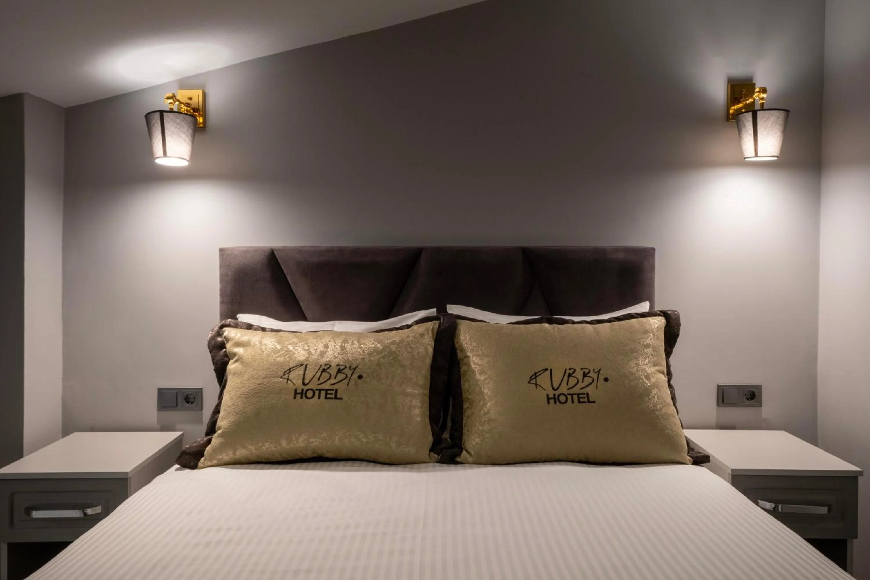 Bed in Rubby Hotel Kadıköy