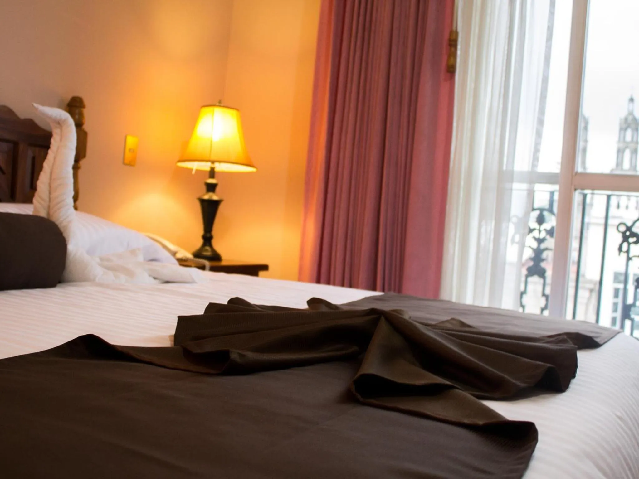 Bed in Hotel San Jorge