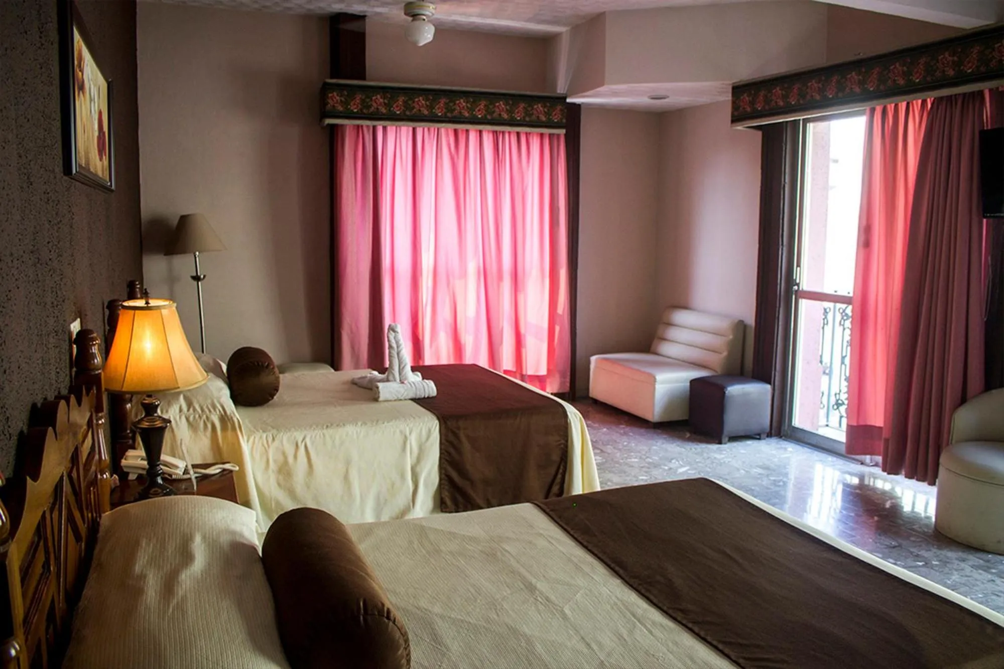 Bed in Hotel San Jorge