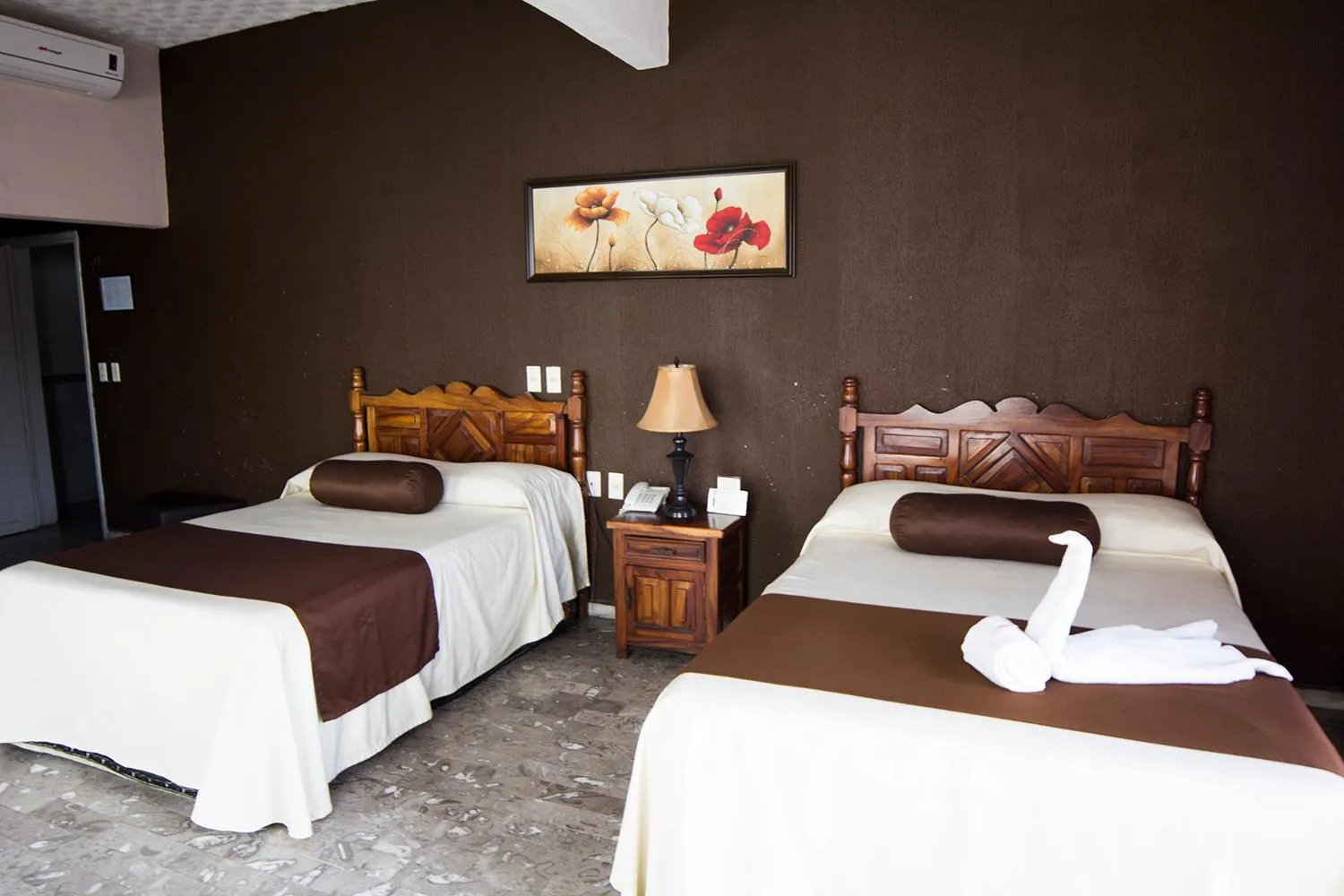 Bed in Hotel San Jorge