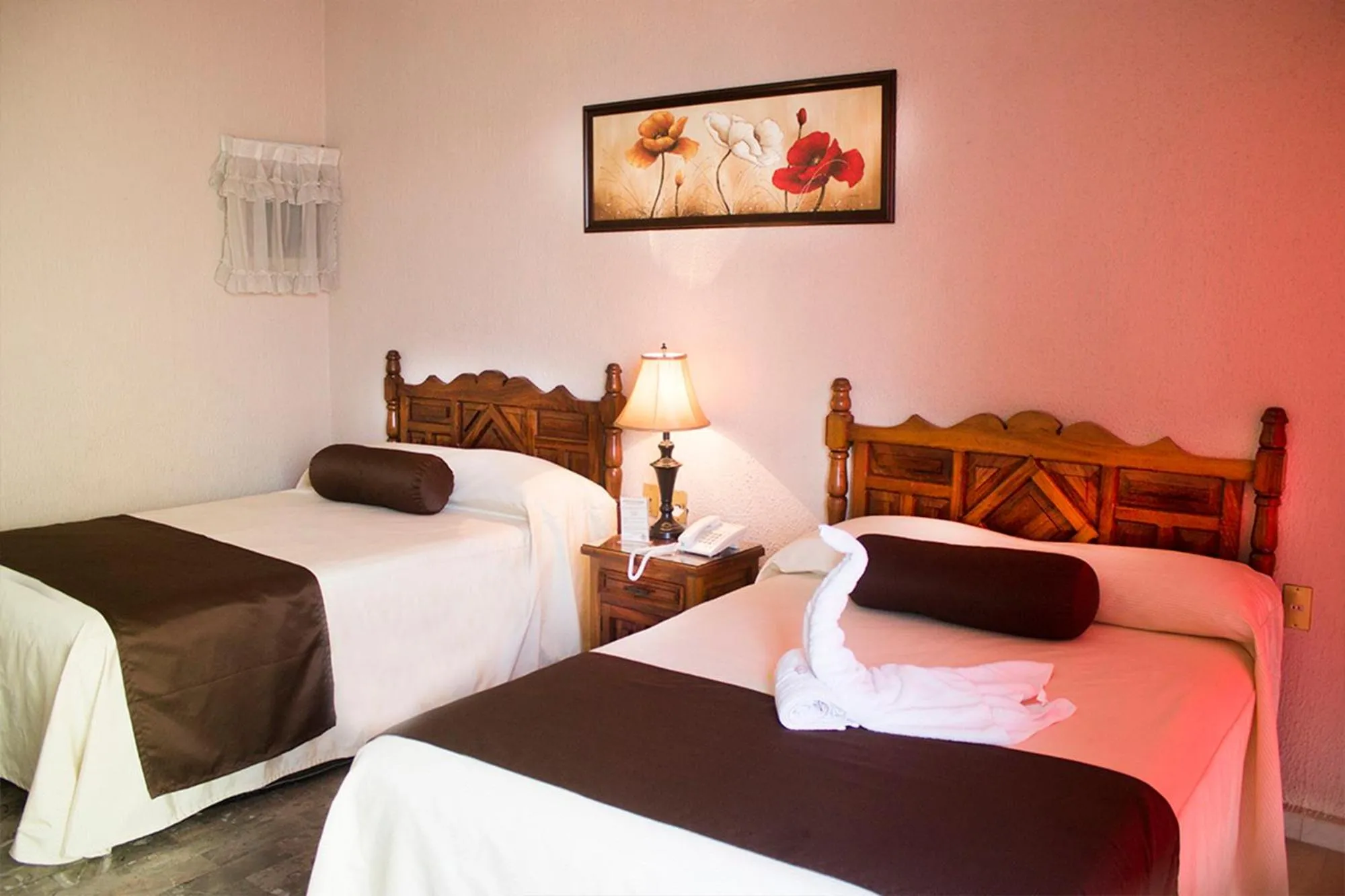 Bed in Hotel San Jorge