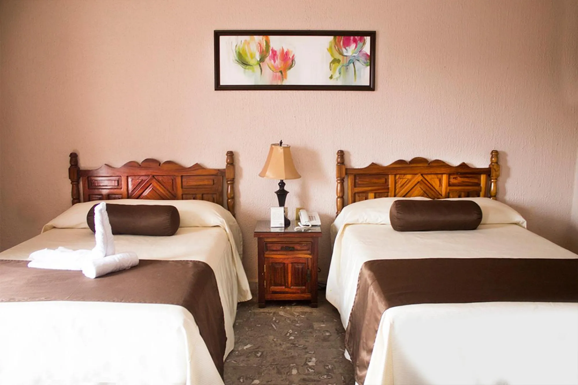 Bed in Hotel San Jorge