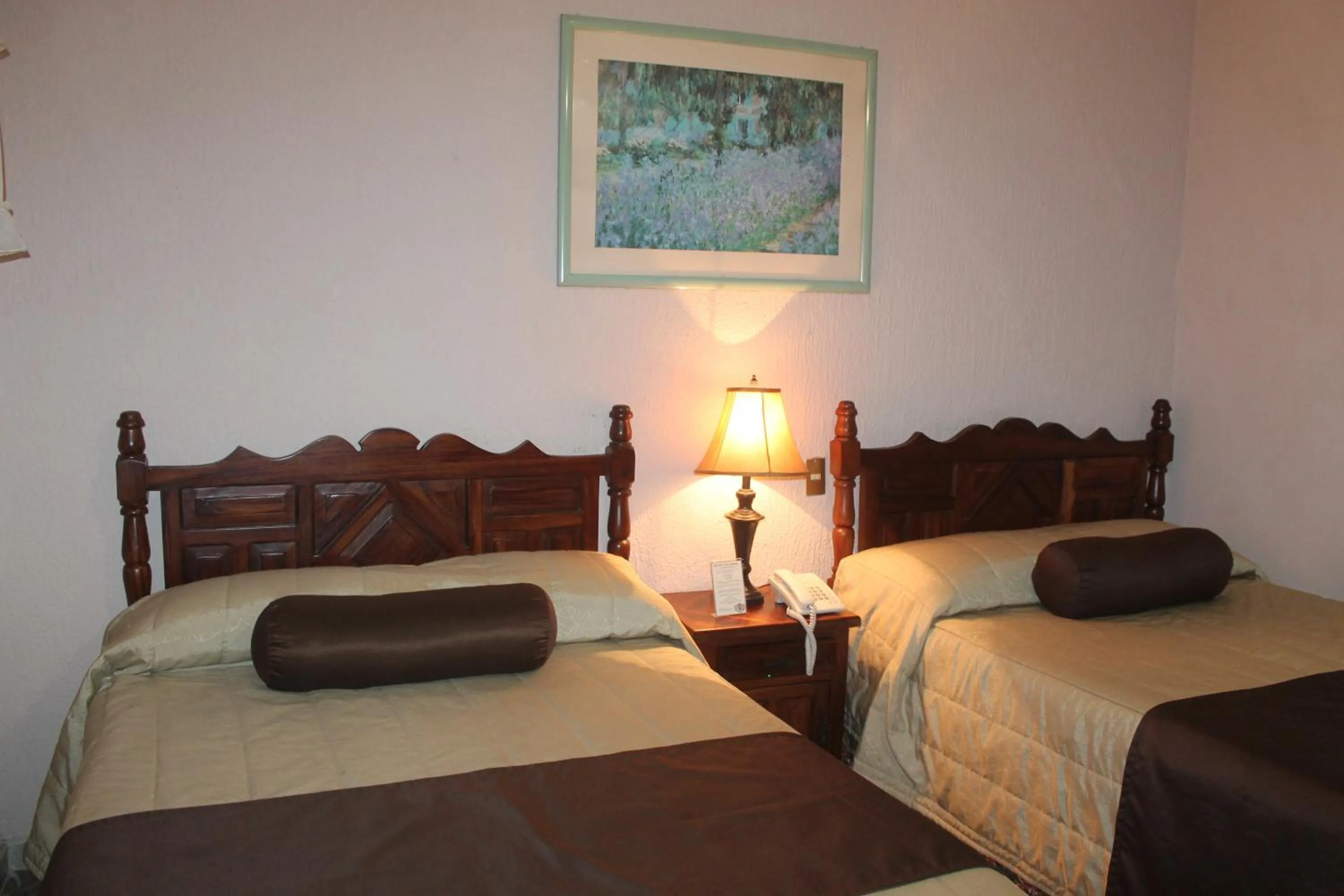 Bed in Hotel San Jorge