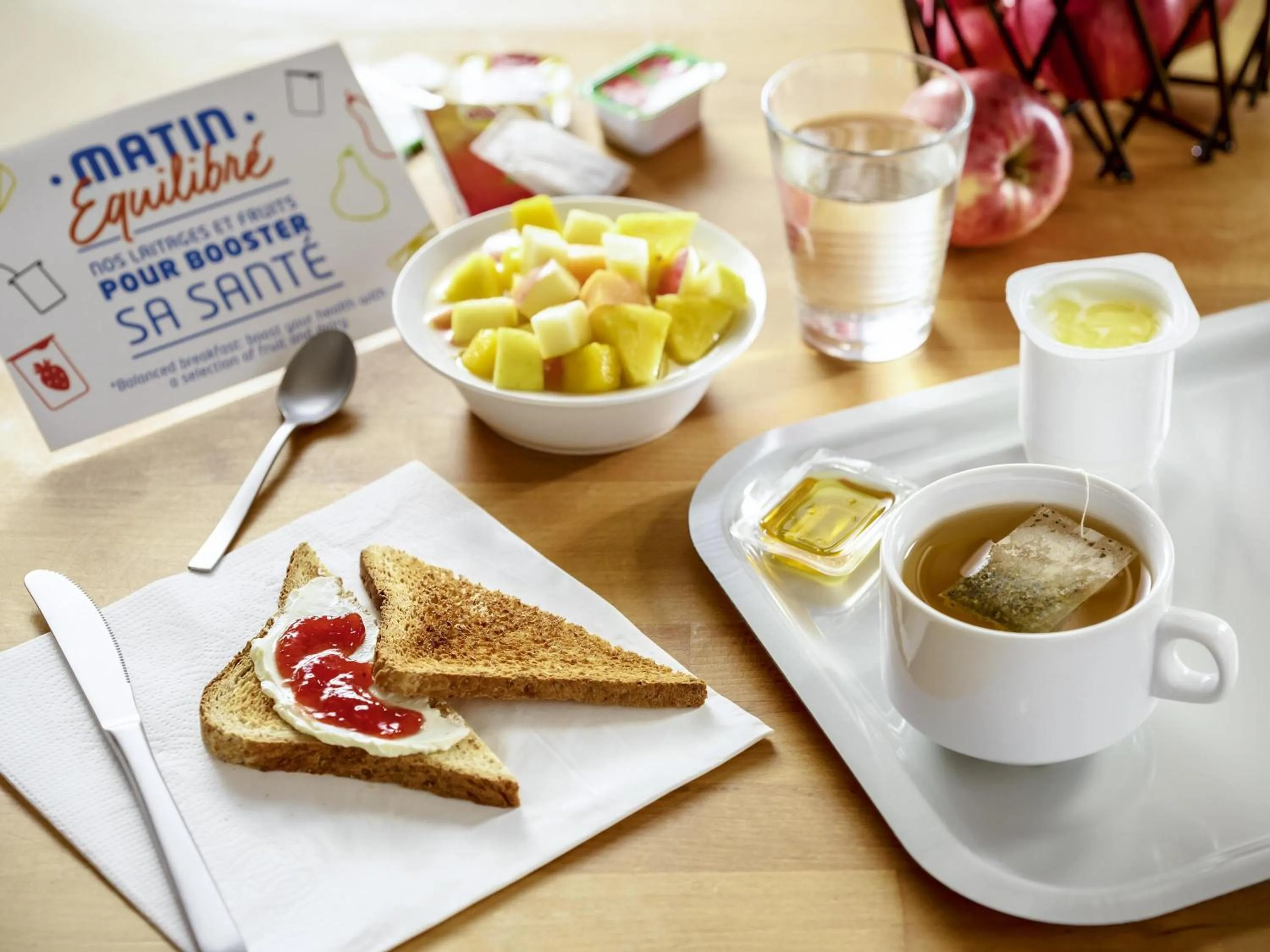 Breakfast in IBIS Budget Tarbes