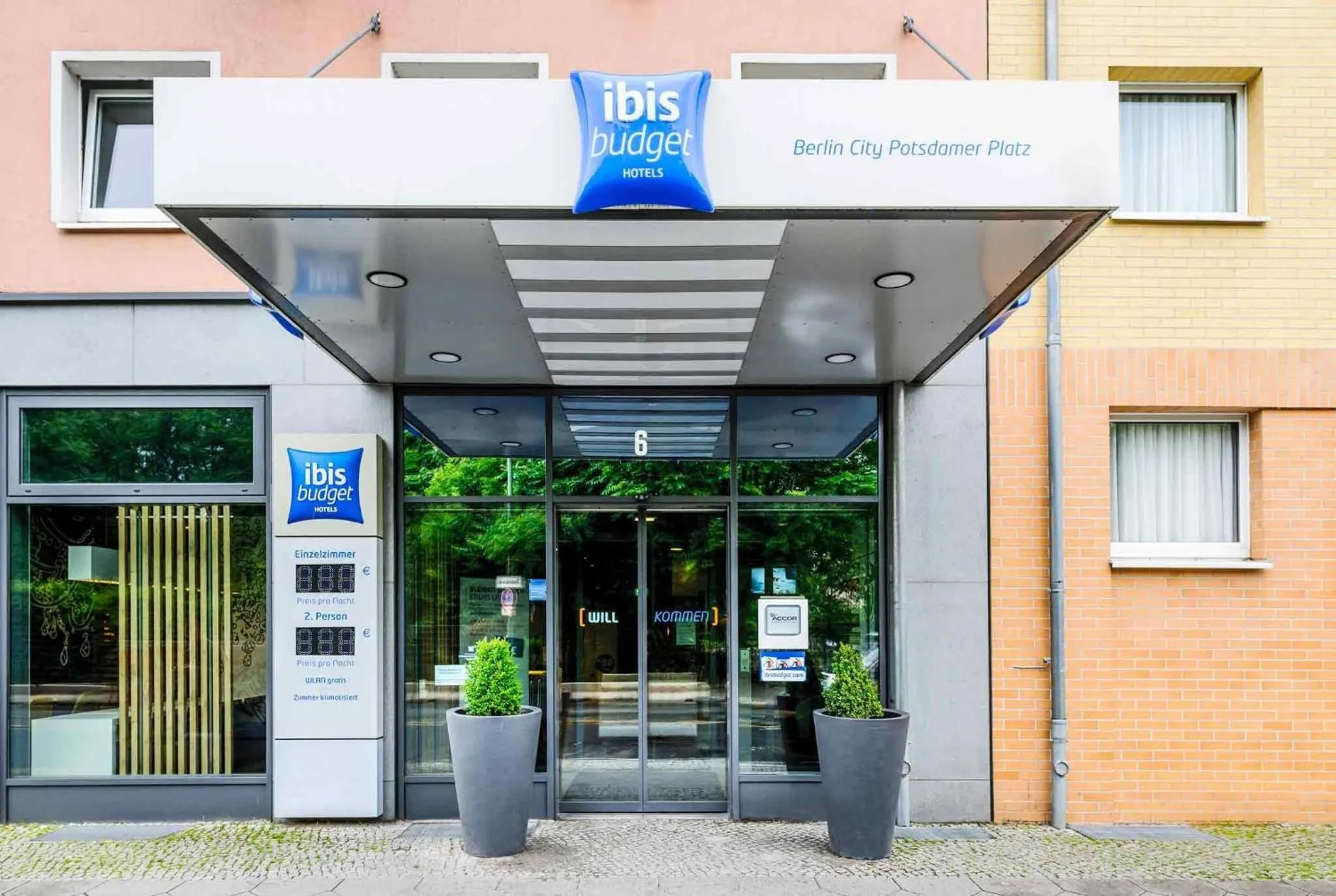 Property building in Ibis budget Berlin Potsdamer Platz