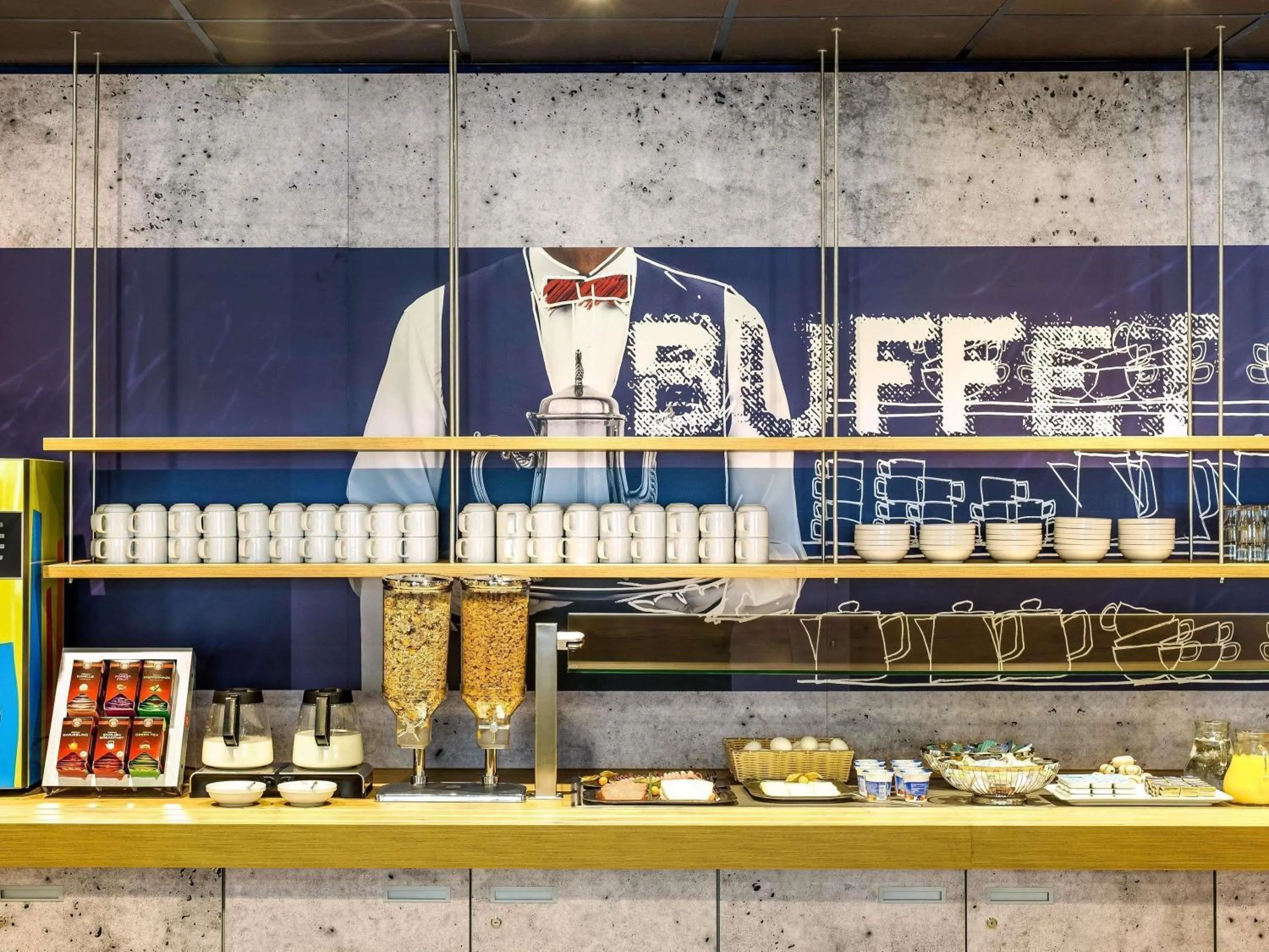 Breakfast in Ibis budget Berlin Potsdamer Platz