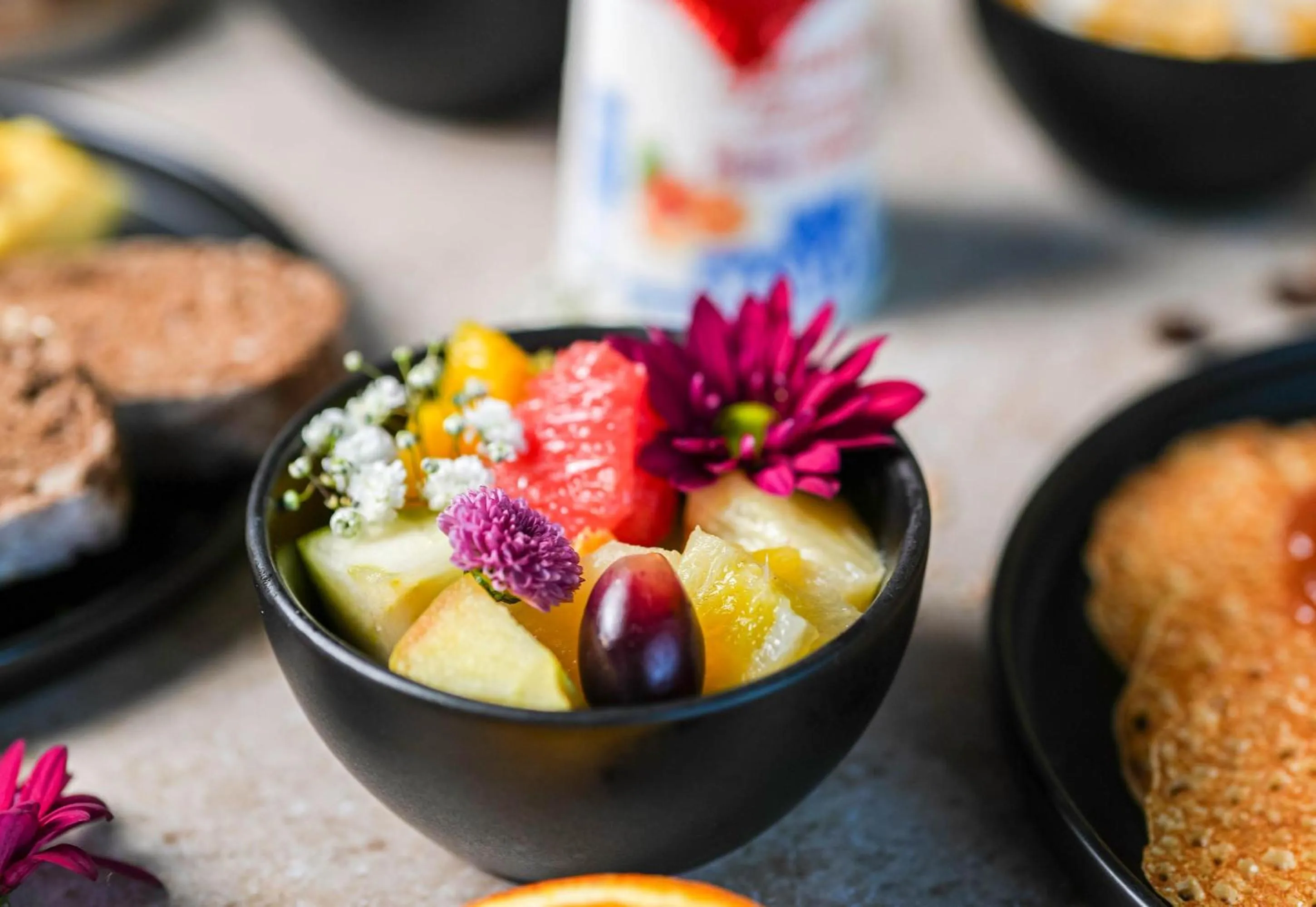 Continental breakfast in B&B HOTEL Toulouse Cité de l'Espace Gonord