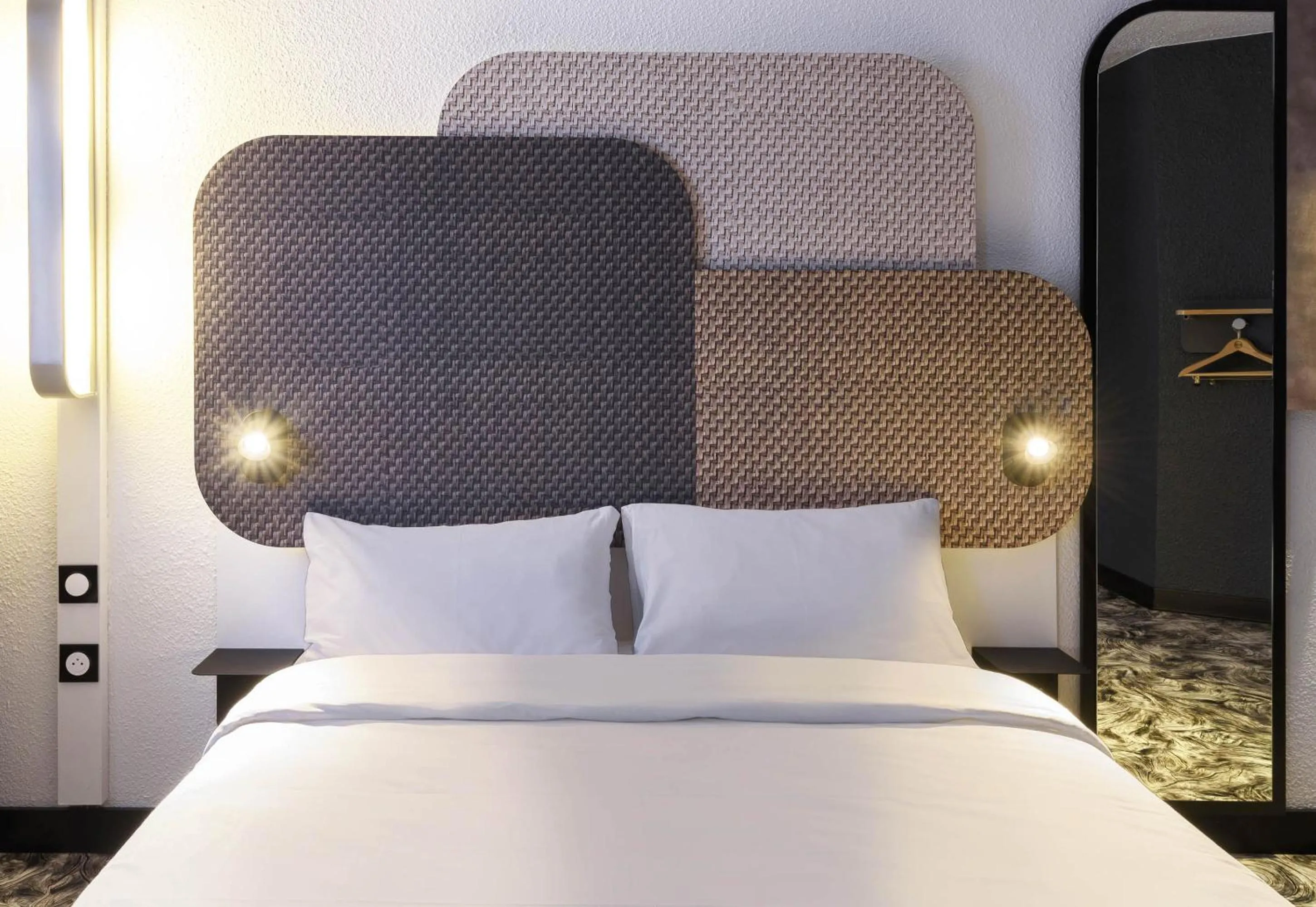 Bed in B&B HOTEL Toulouse Cité de l'Espace Gonord