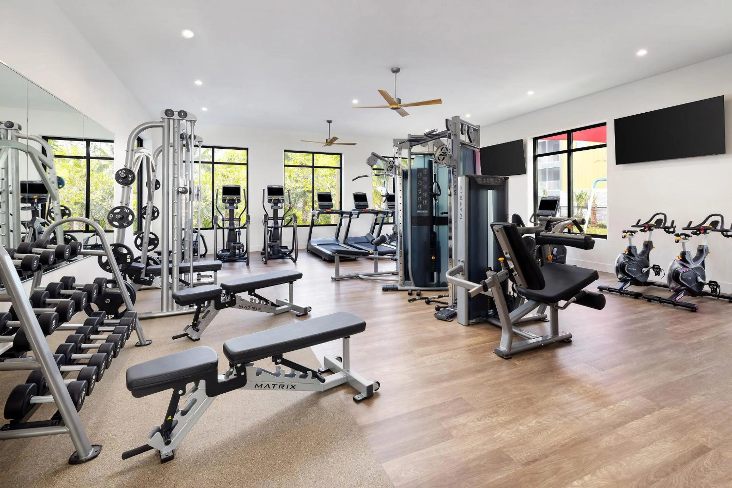Fitness centre/facilities in Villatel Orlando Resort