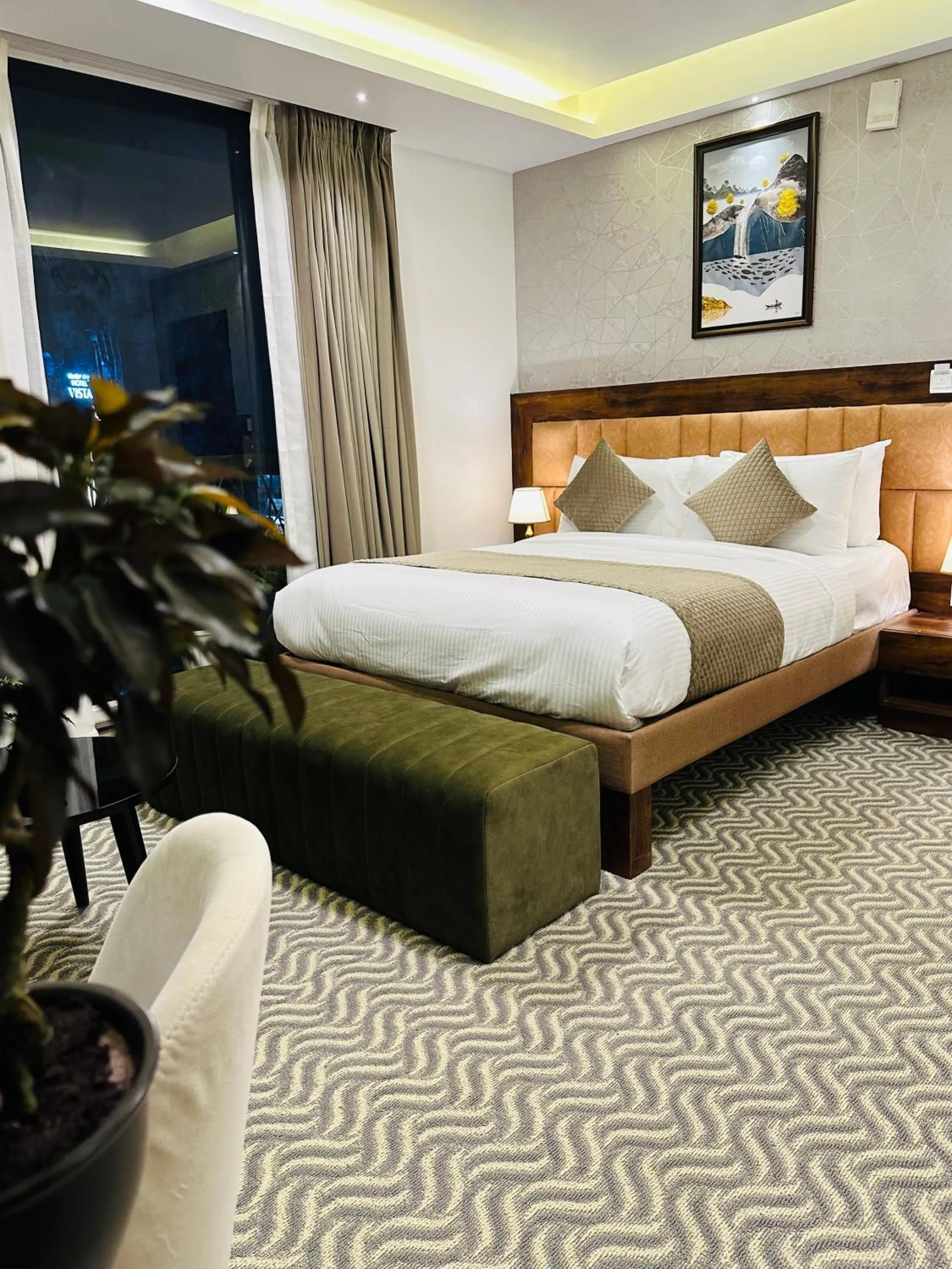 Bed in ROYAL ACE LUXUR