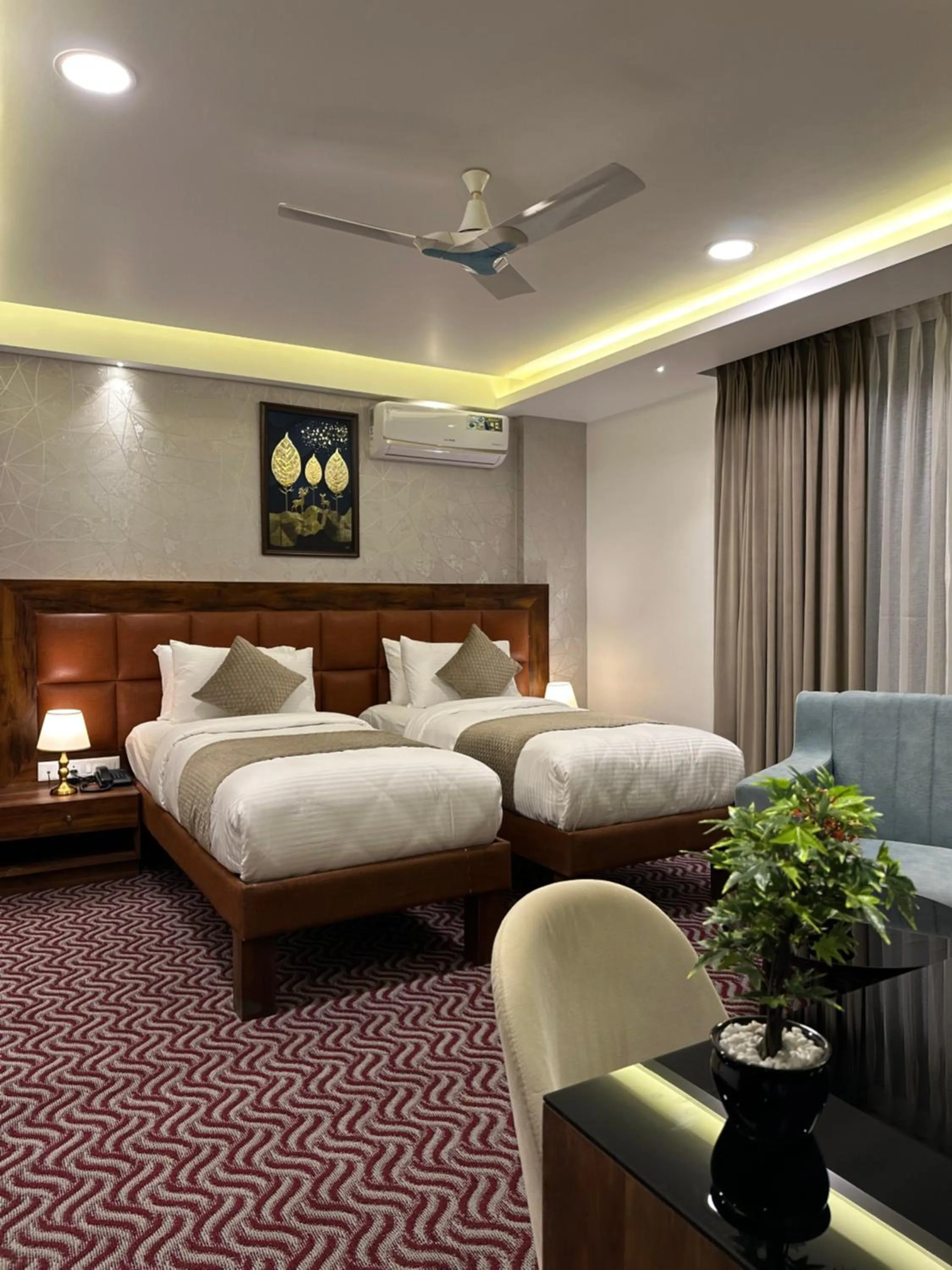 Bed in ROYAL ACE LUXUR