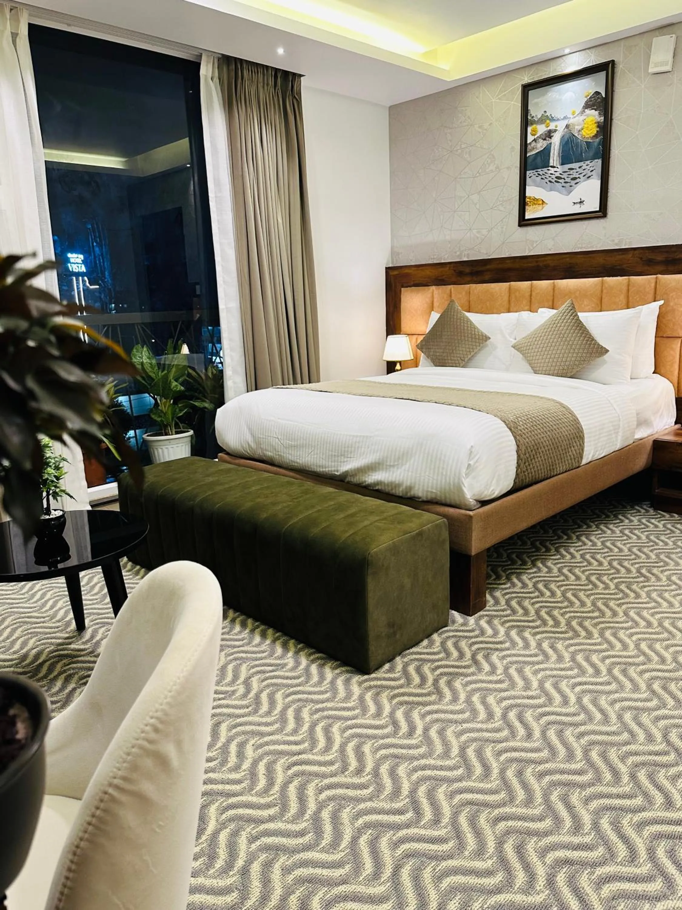 Bed in ROYAL ACE LUXUR