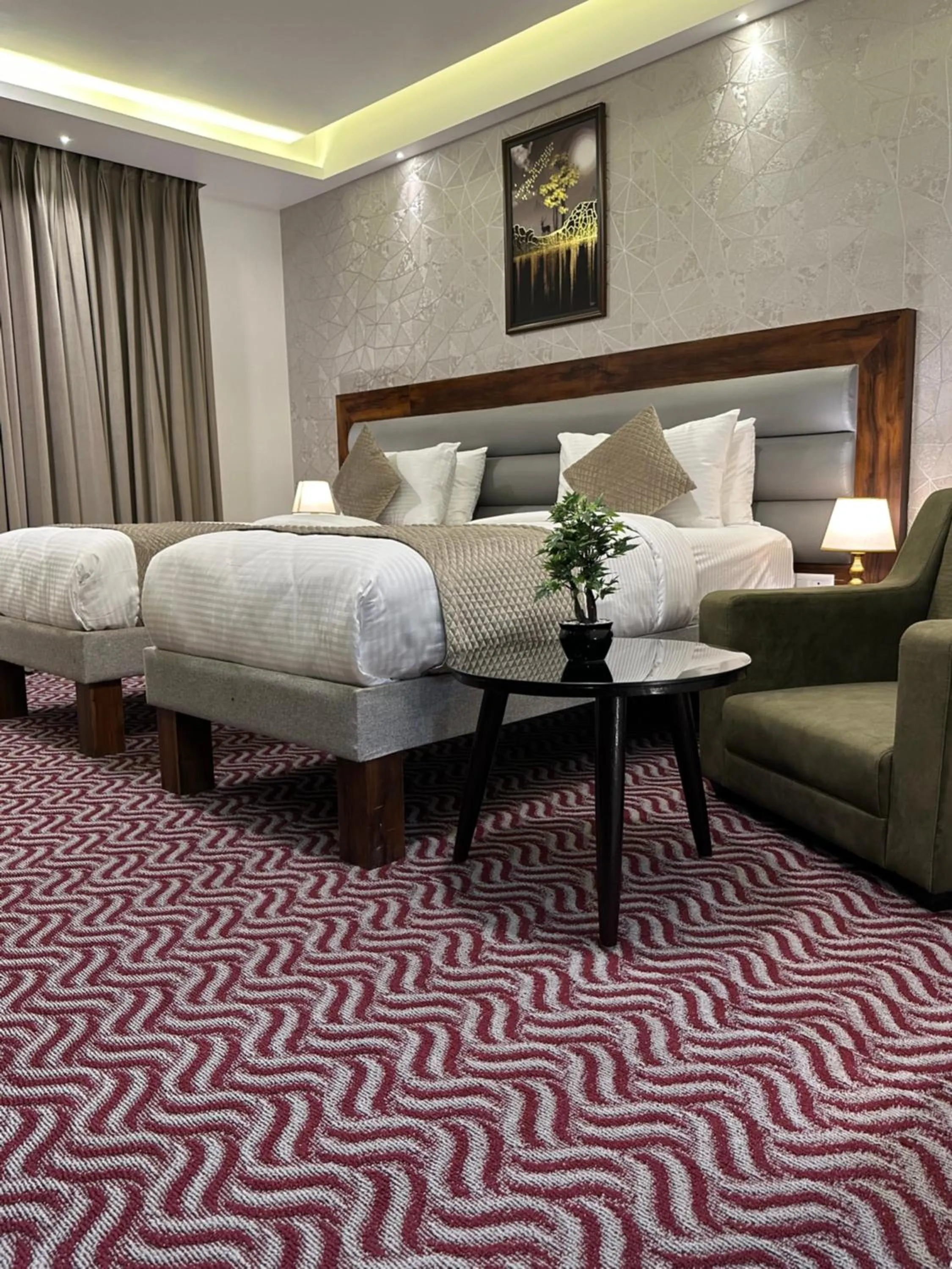 Bed in ROYAL ACE LUXUR