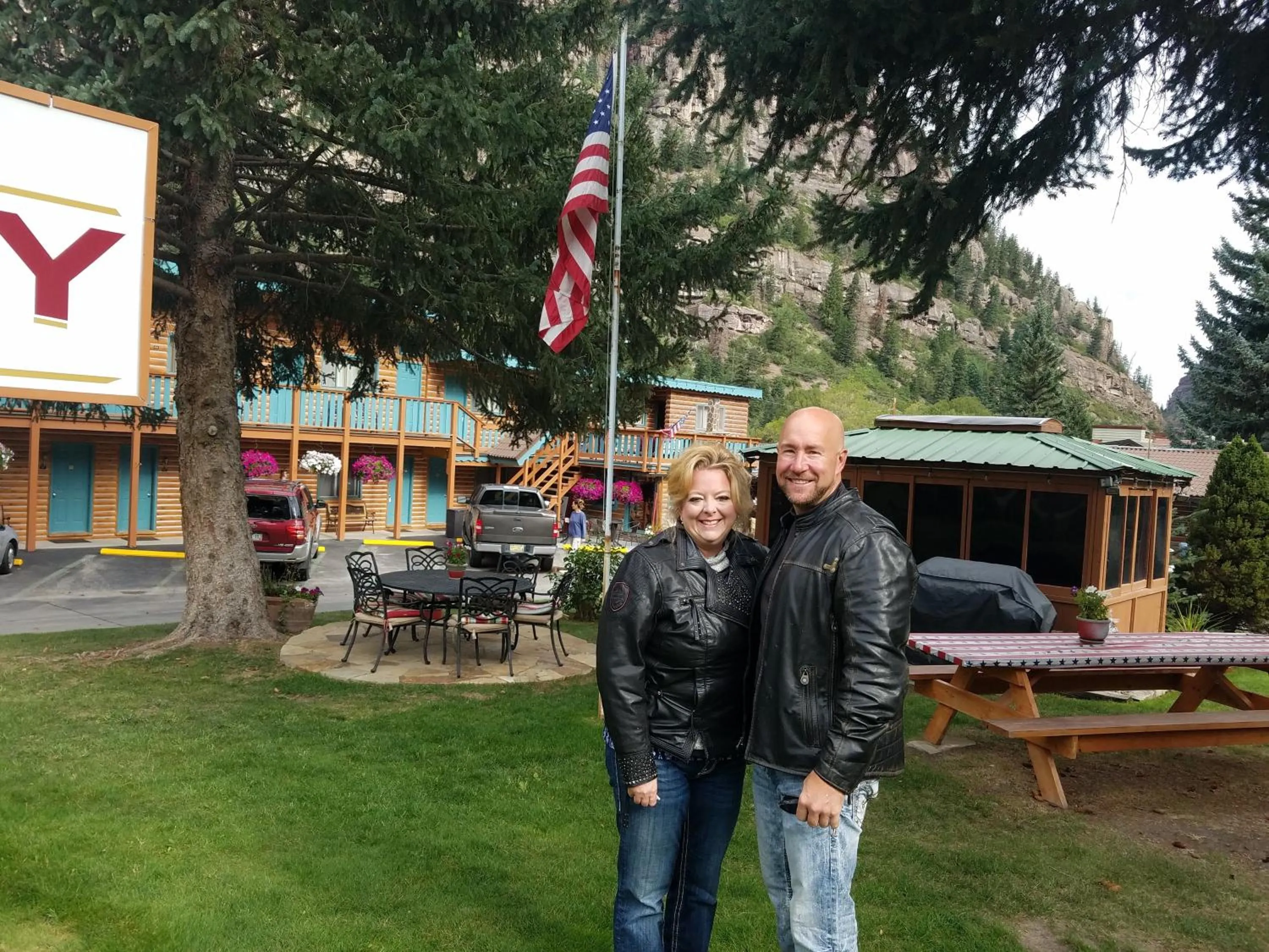 People in Ouray Inn
