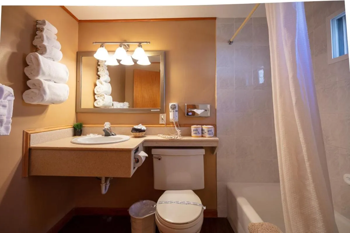 Bathroom in Ouray Inn