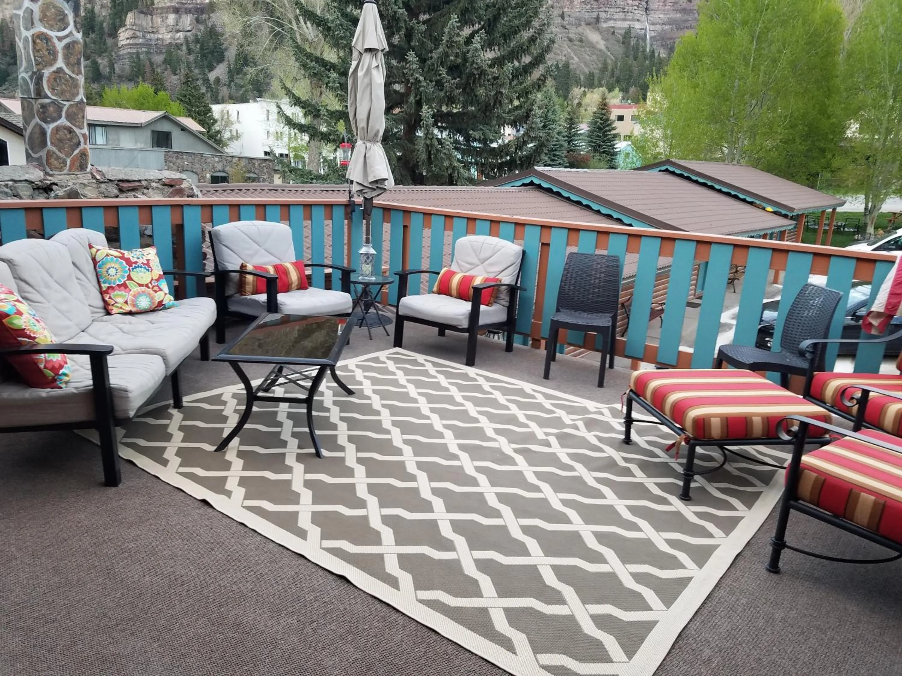 Balcony/Terrace in Ouray Inn