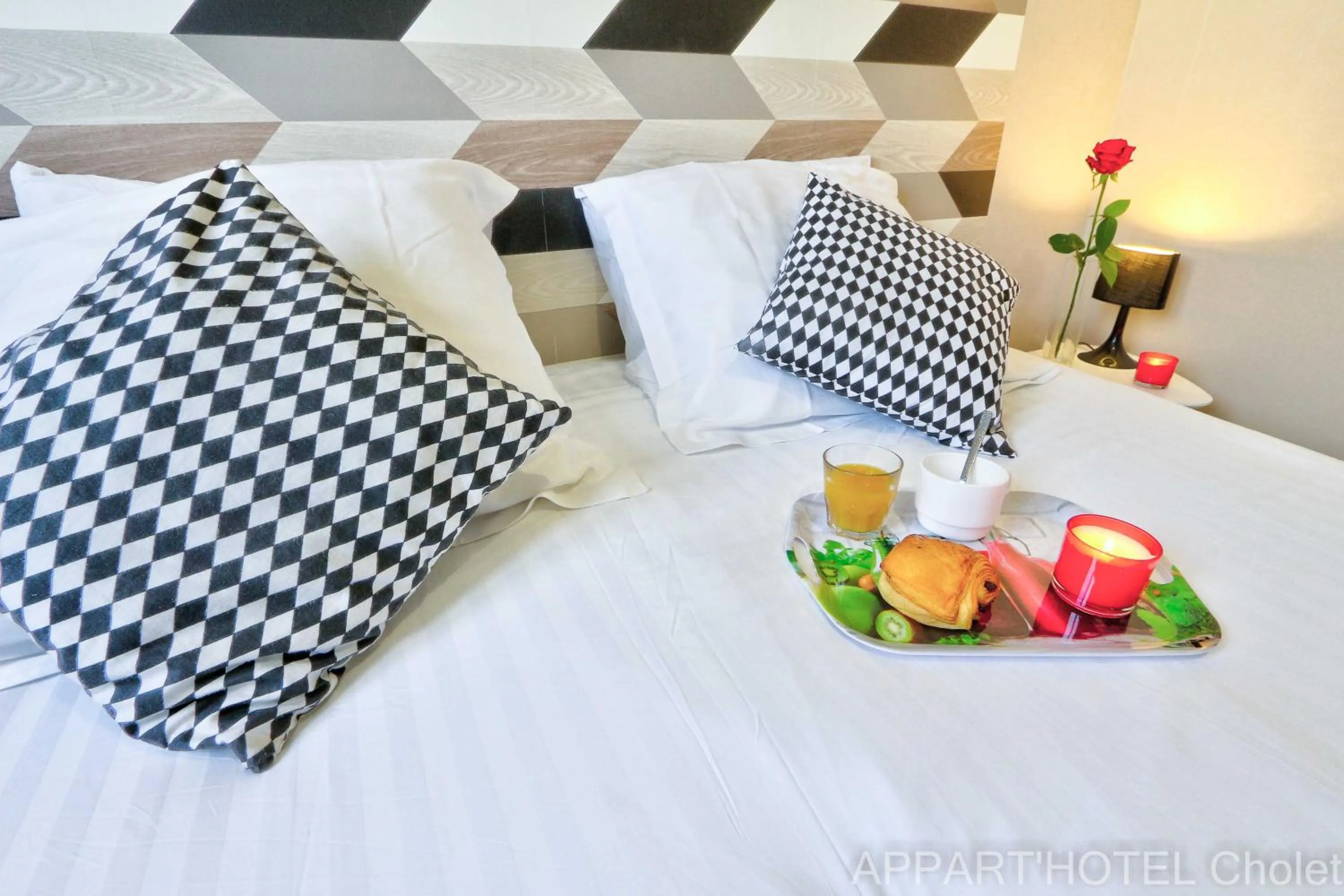 Bed in Appart hotel Cholet Carteron