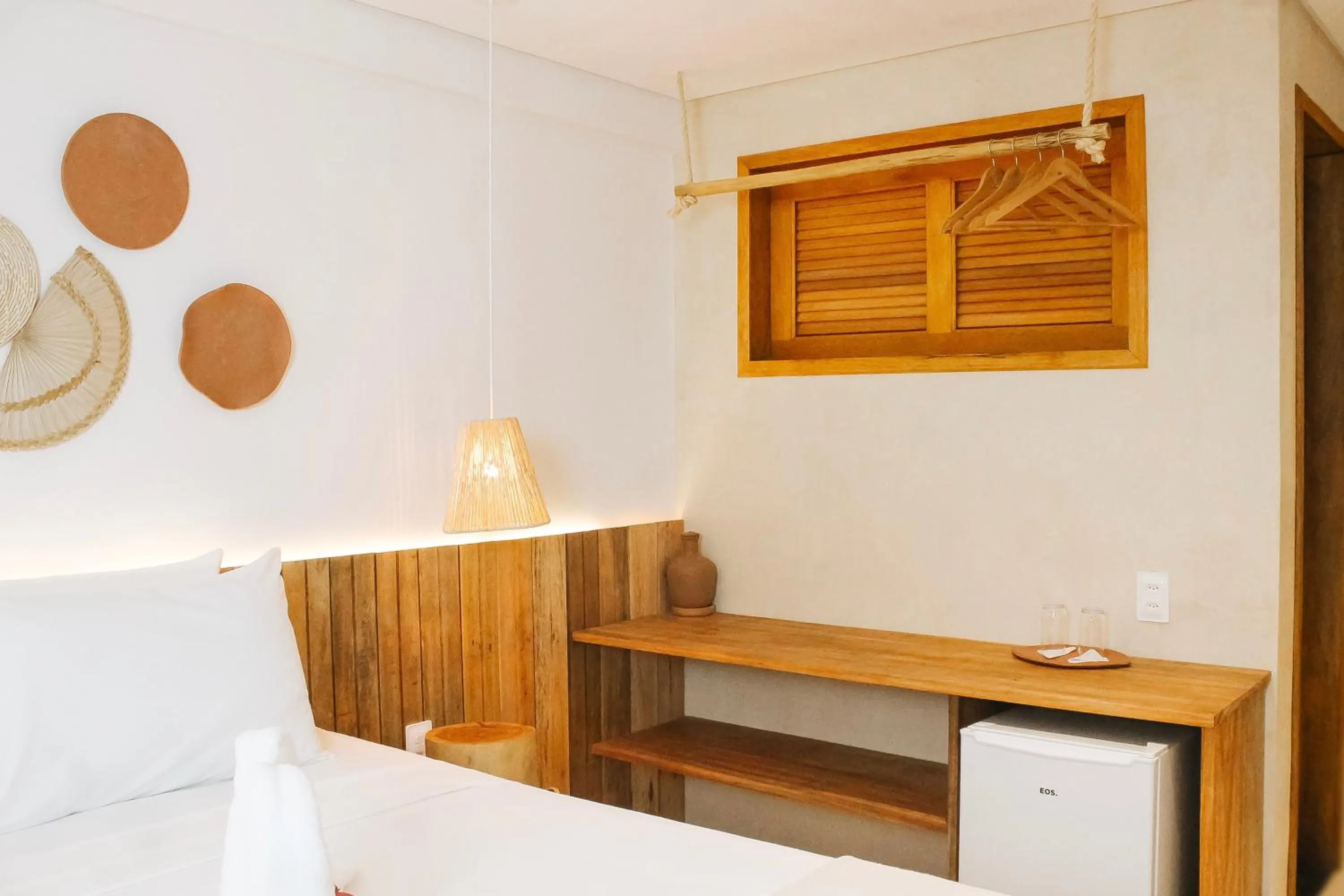 Bed in Pousada Vila de Pedra