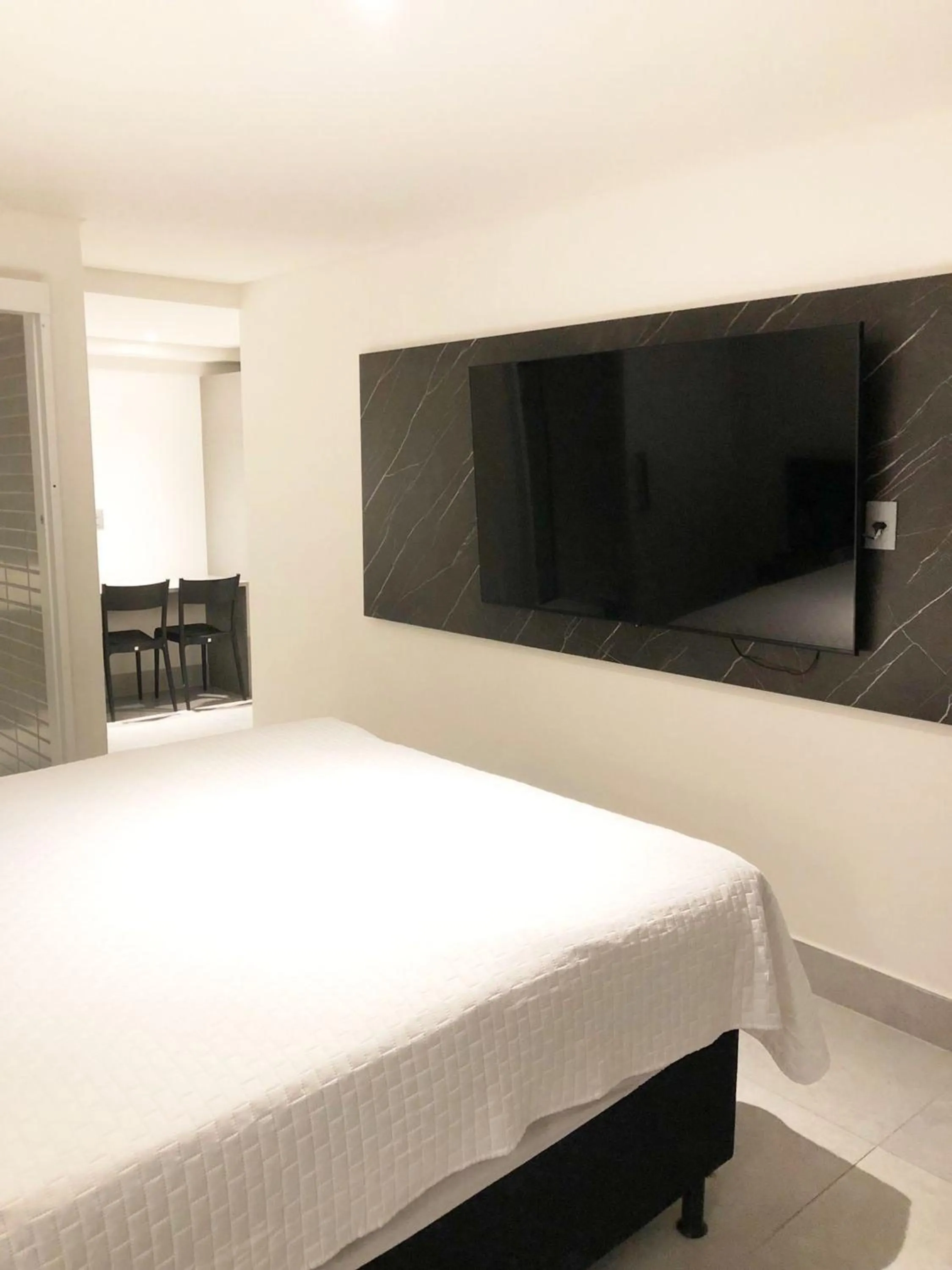 Bed in Flat beira-mar no Arpoar suítes