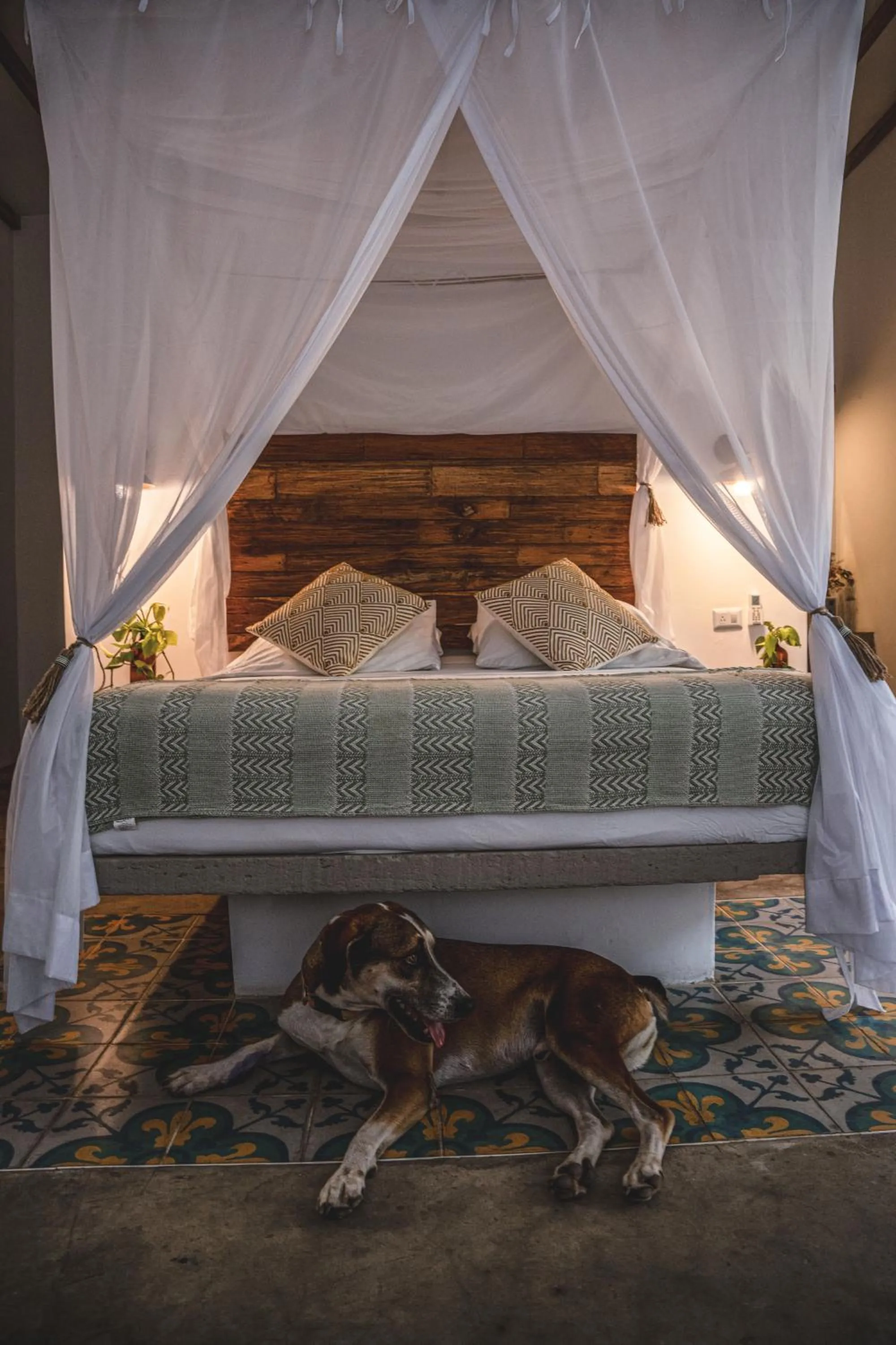 Bed in Waka Hotel Rural