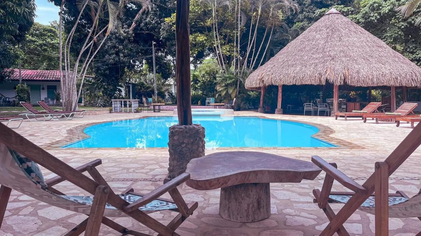 Swimming pool in Waka Hotel Rural