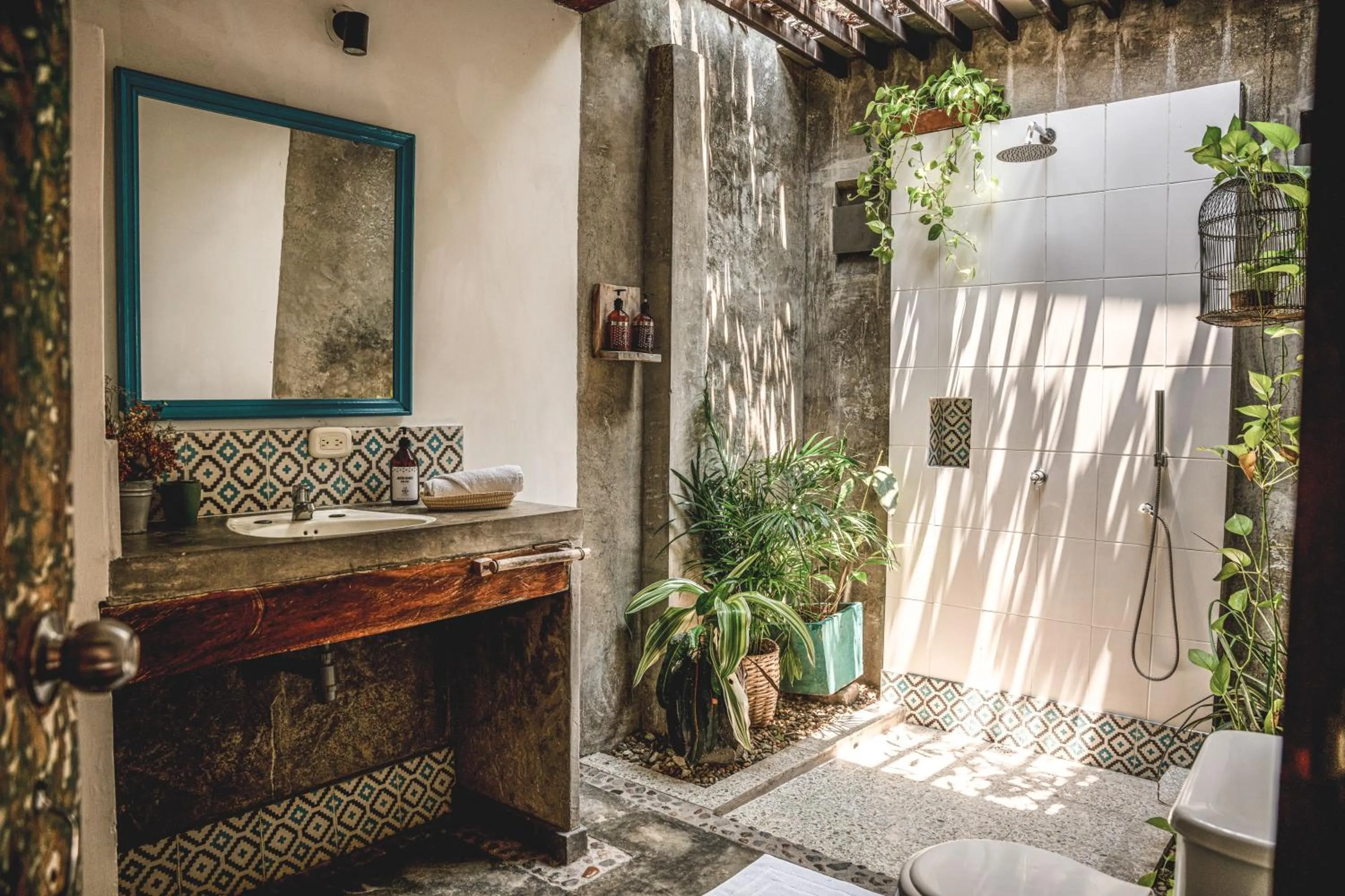 Bathroom in Waka Hotel Rural