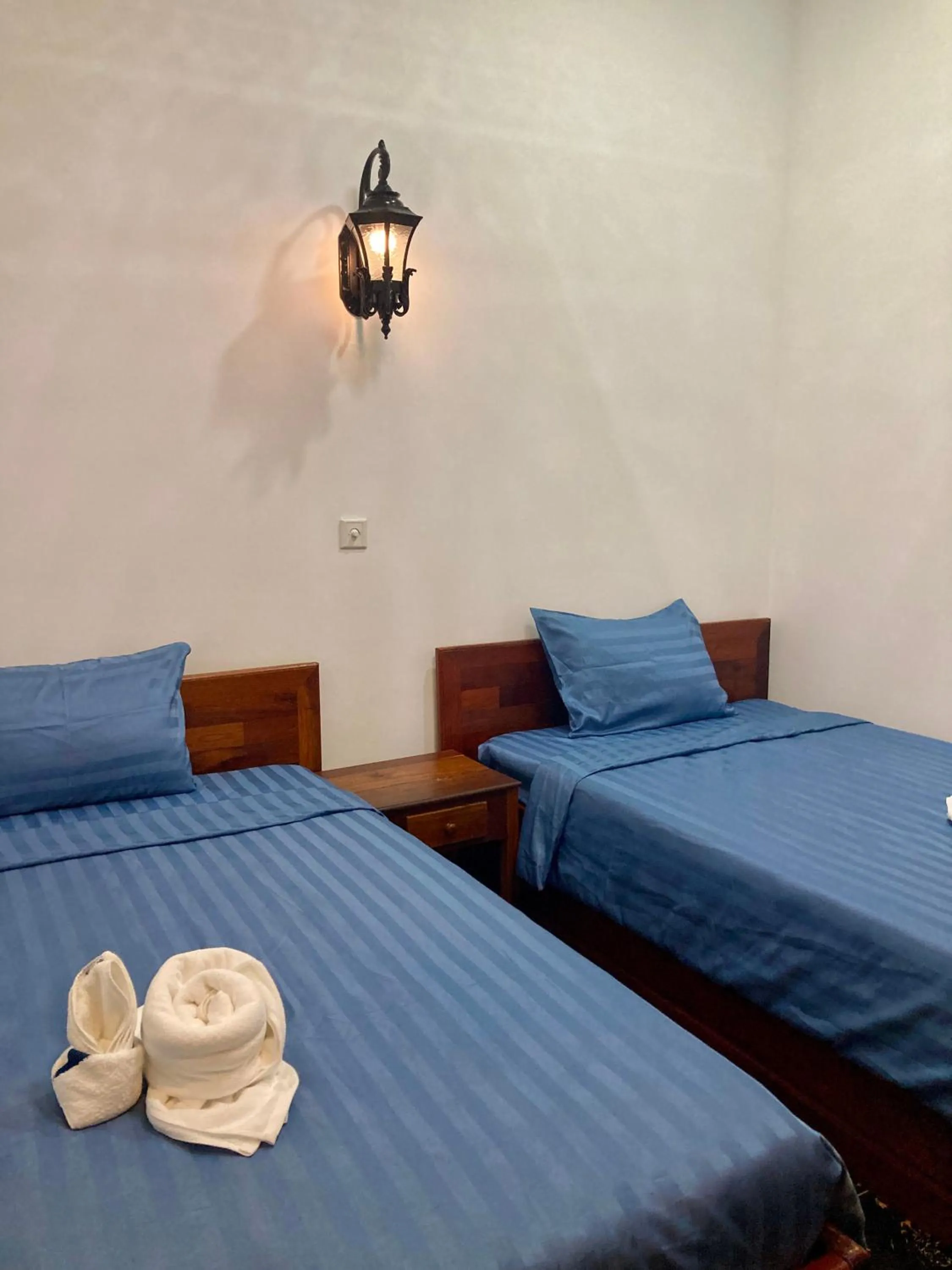 Bed in Lotus Haven Villa