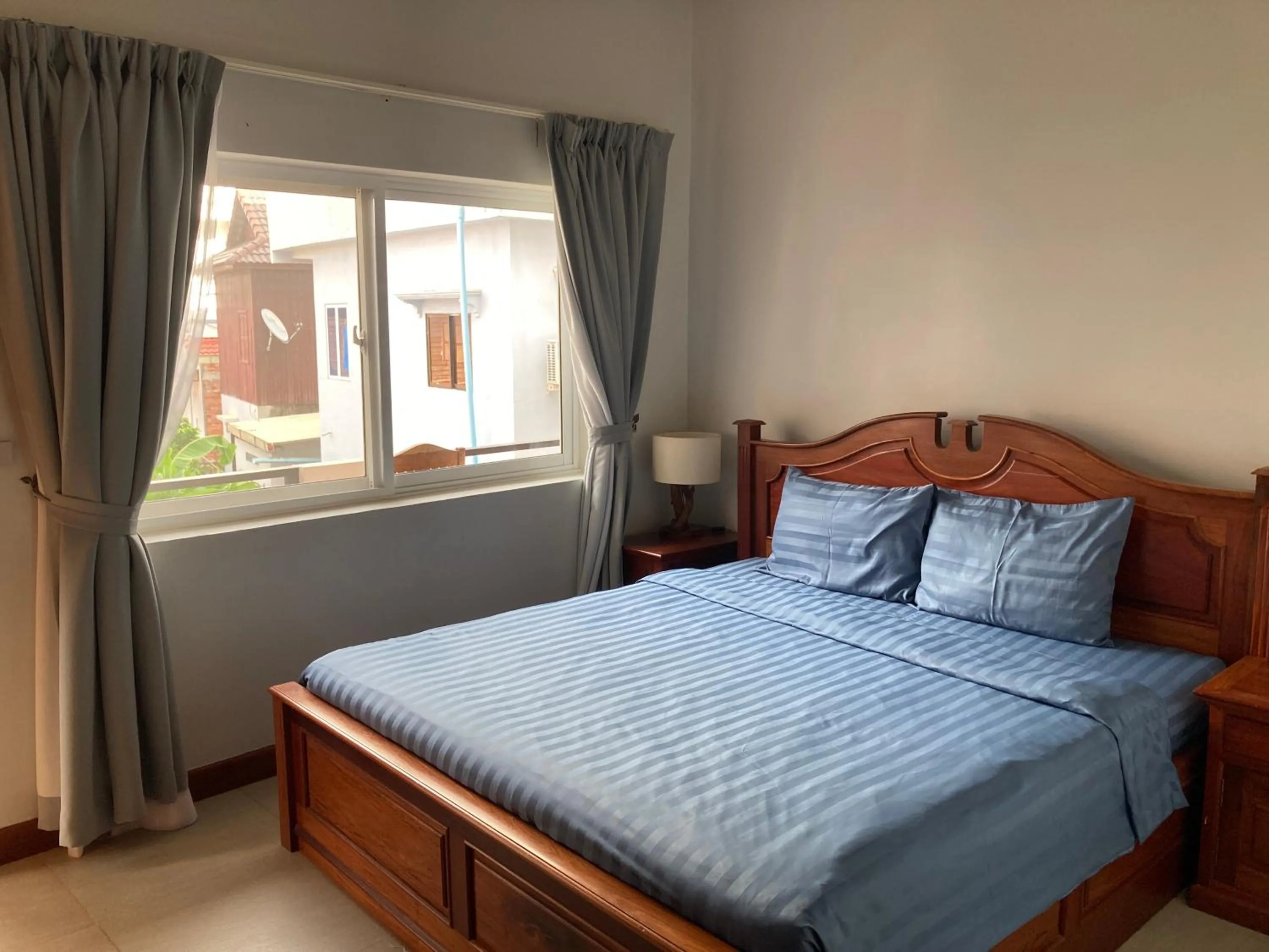 Bed in Lotus Haven Villa