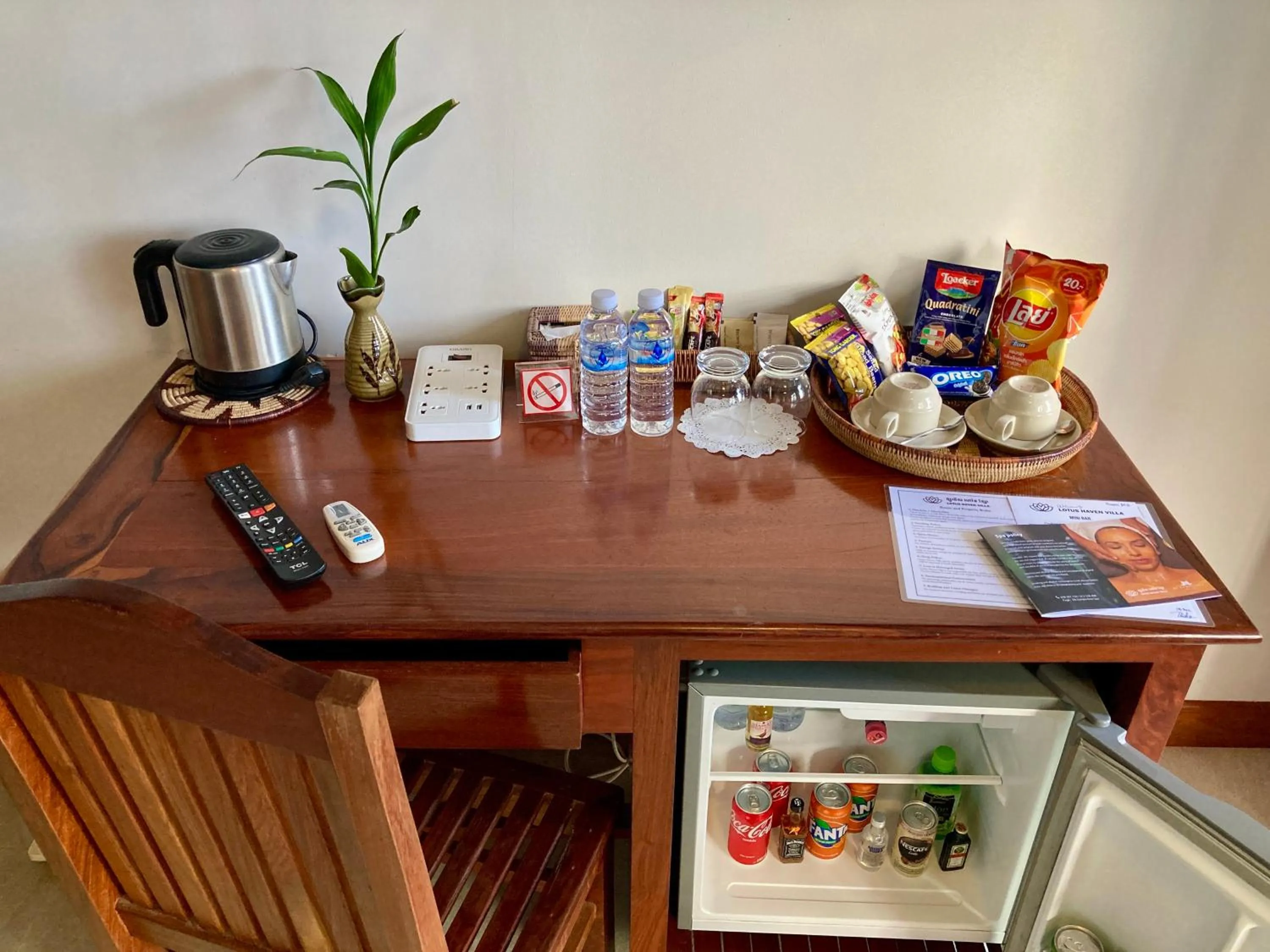 Coffee/tea facilities in Lotus Haven Villa