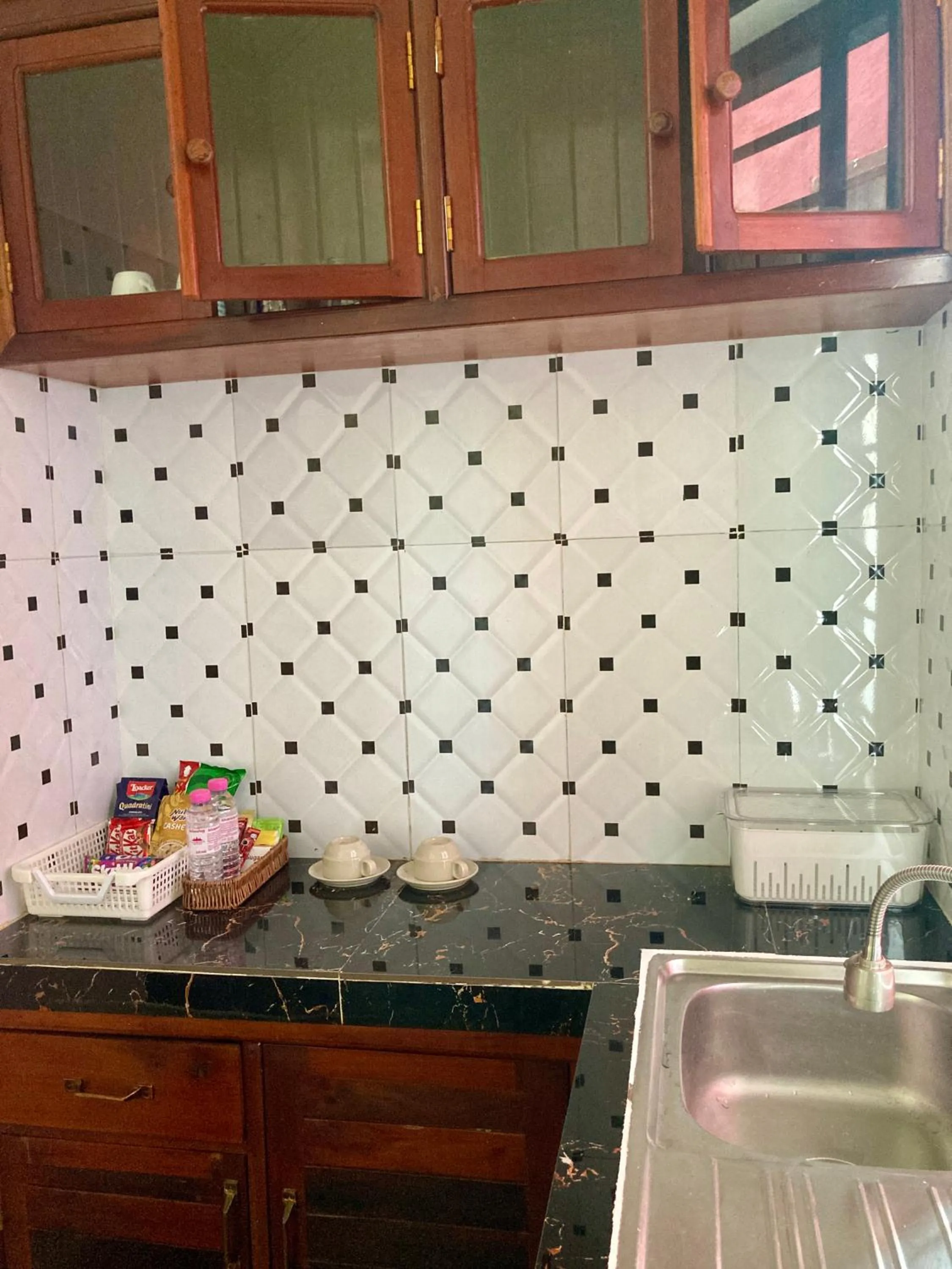 Kitchen or kitchenette in Lotus Haven Villa