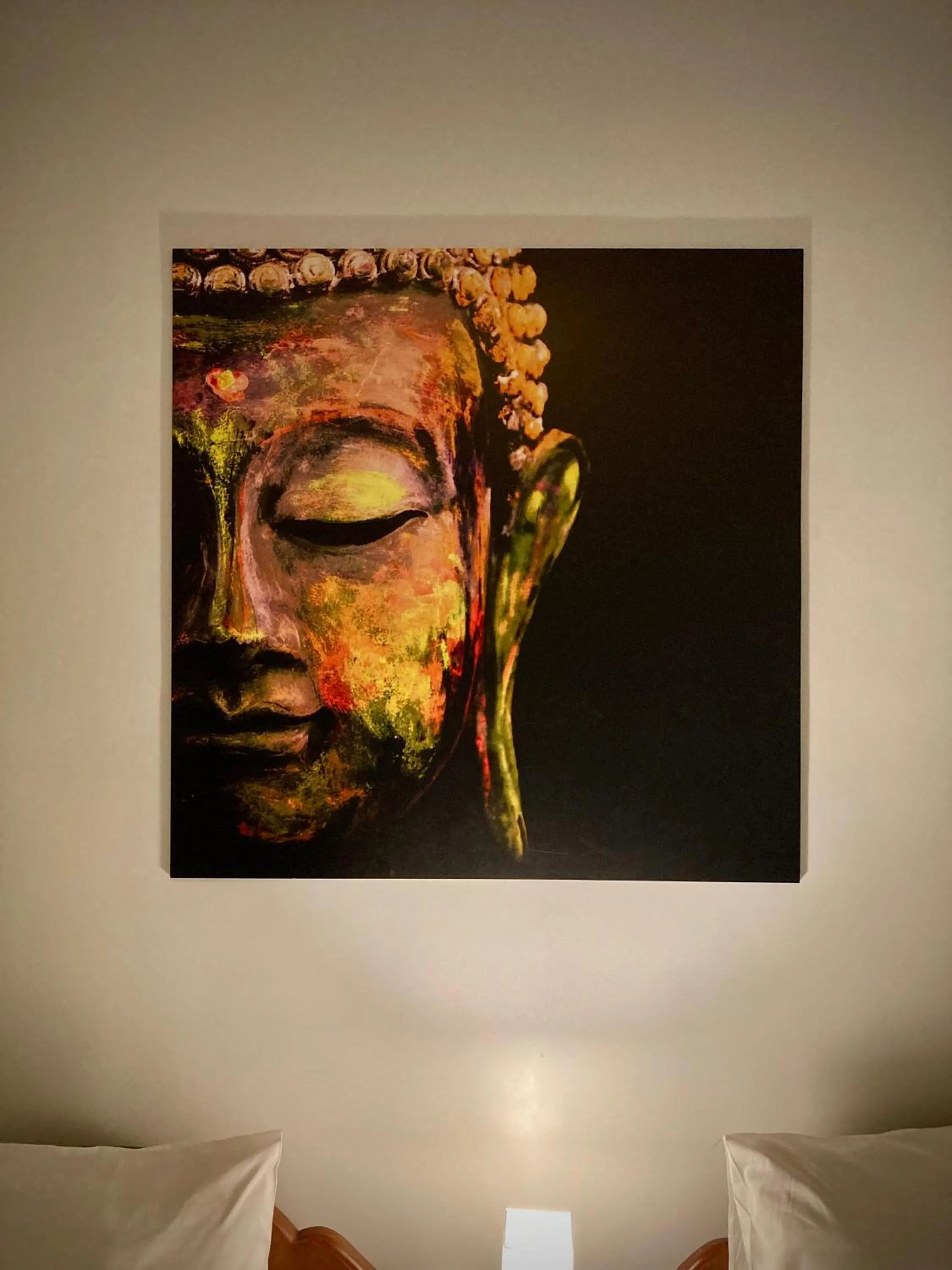 Decorative detail, Bed in Lotus Haven Villa