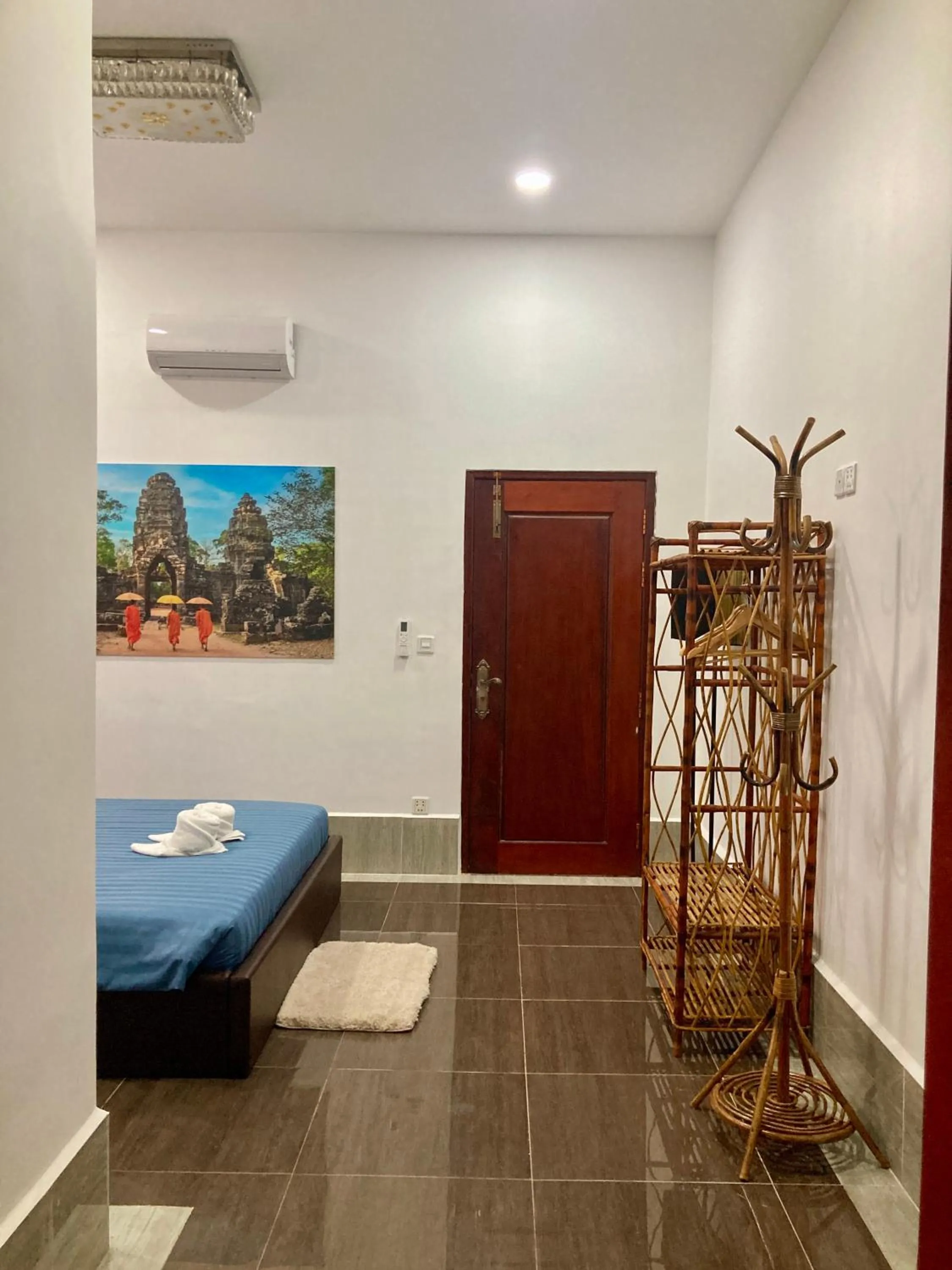 Bed in Lotus Haven Villa