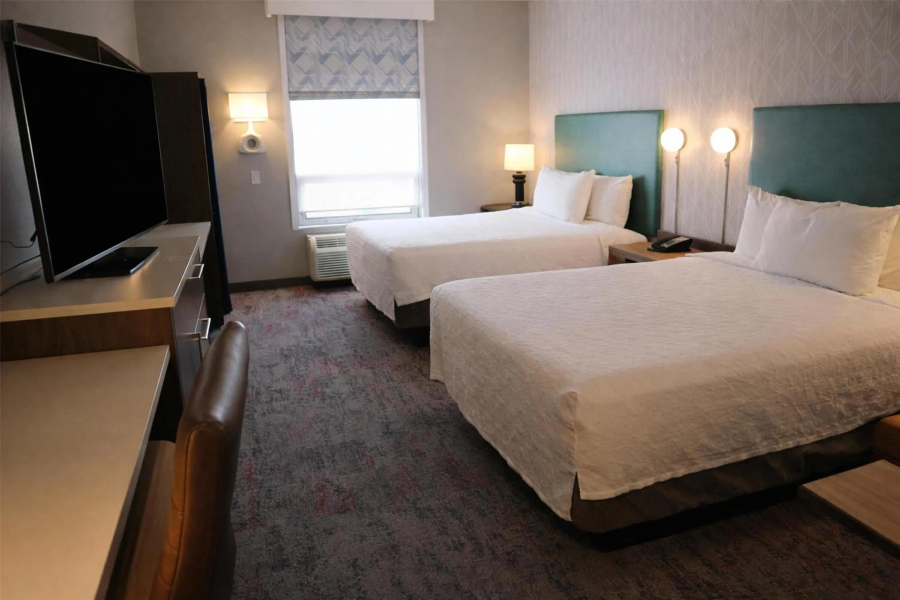 Bed in Home2 Suites by Hilton West Edmonton