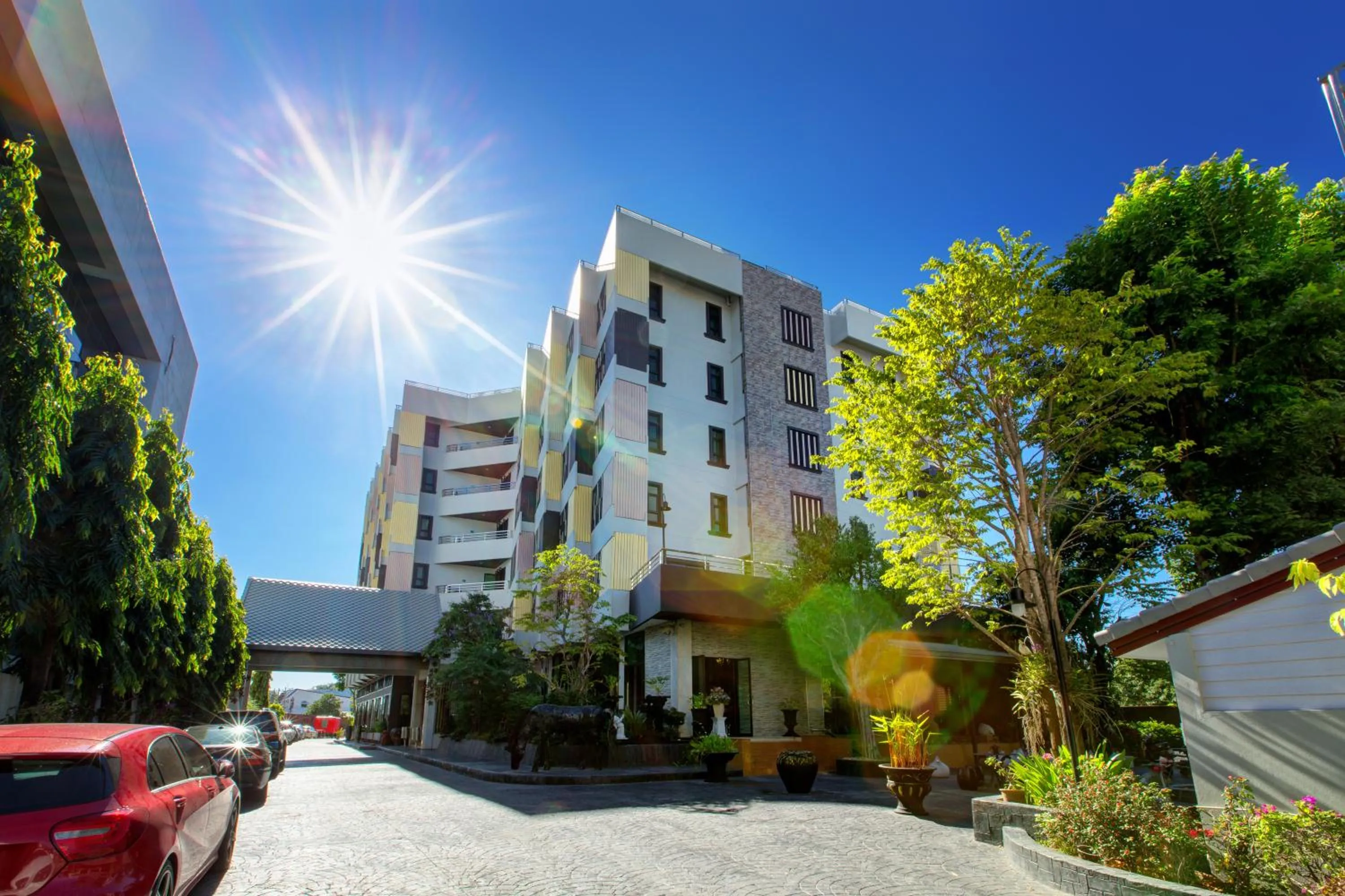 Facade/entrance in SOHO Boutique Hotel