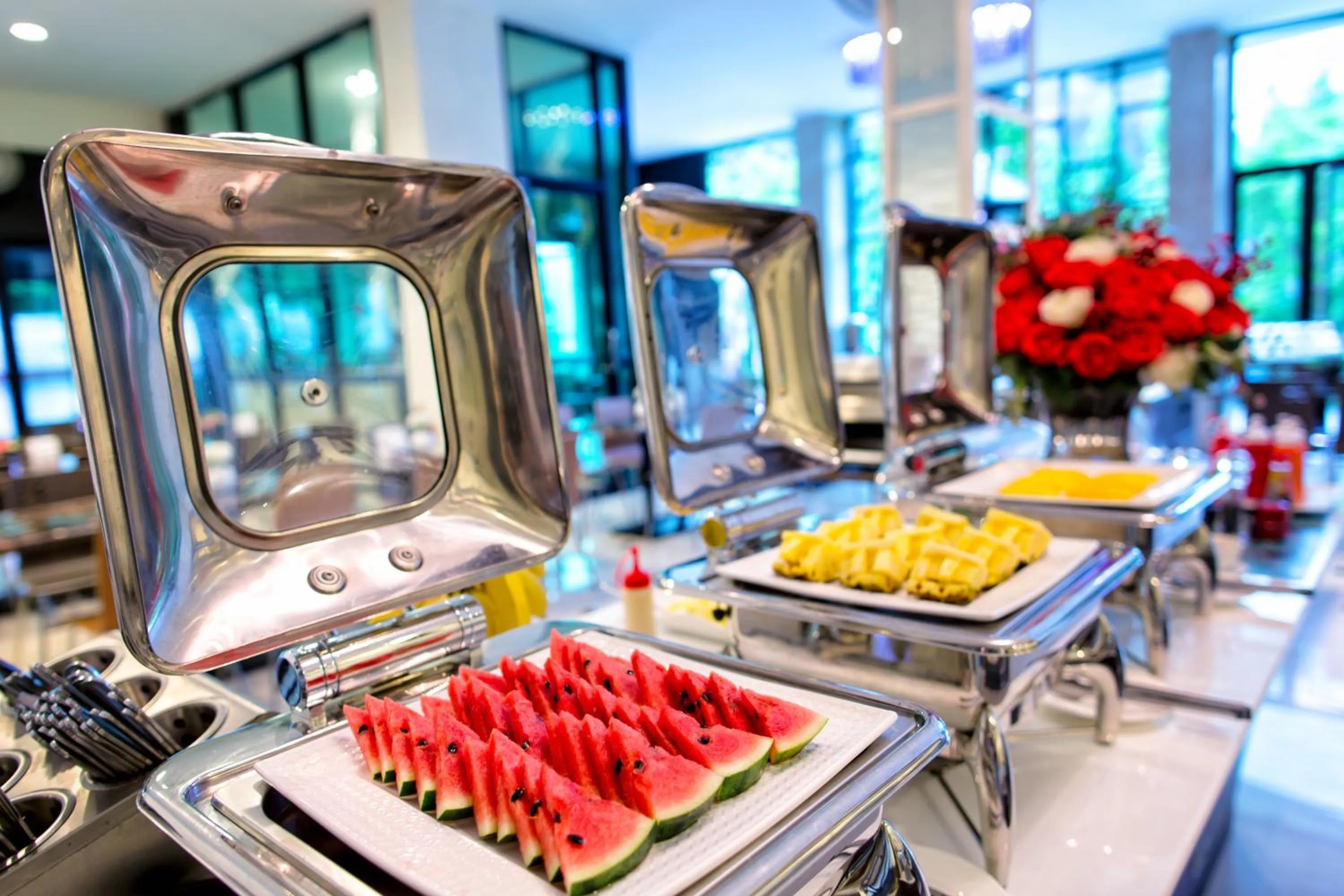 Food close-up in SOHO Boutique Hotel