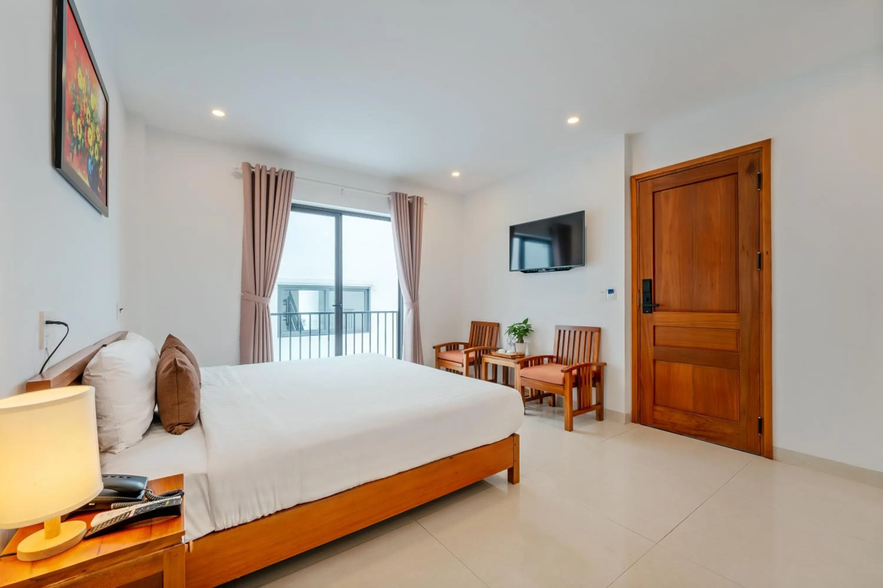 TV and multimedia, Bed in Tomorrow Hoi An Villa