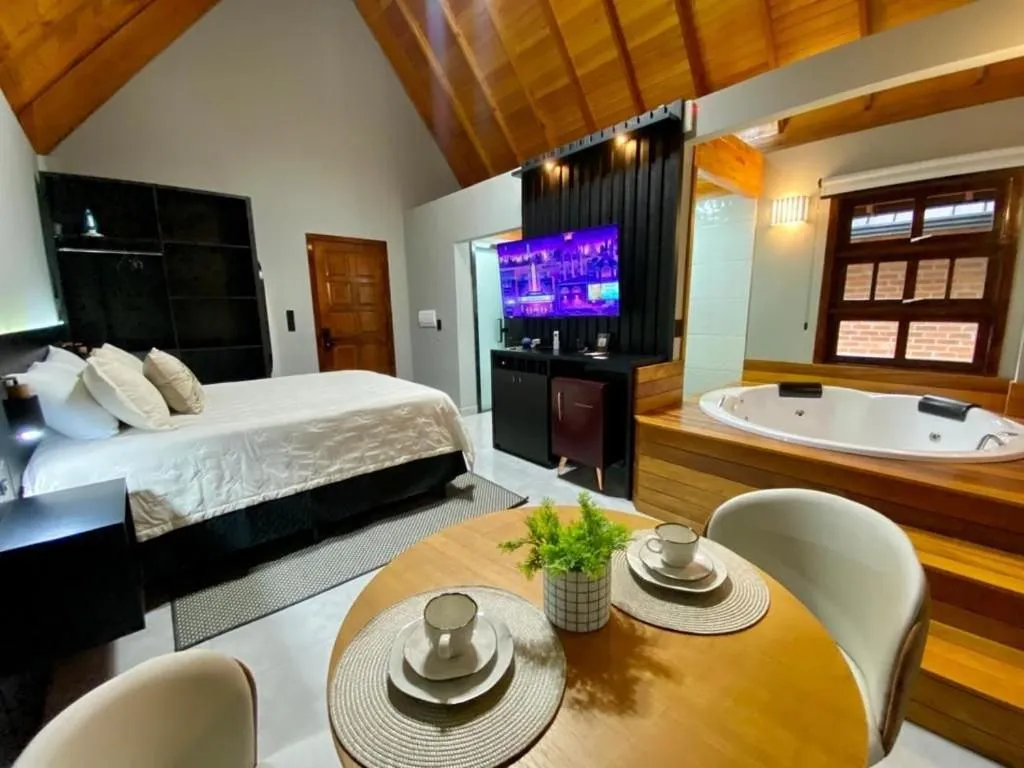 Bed in Villaggio dos Vinhedos