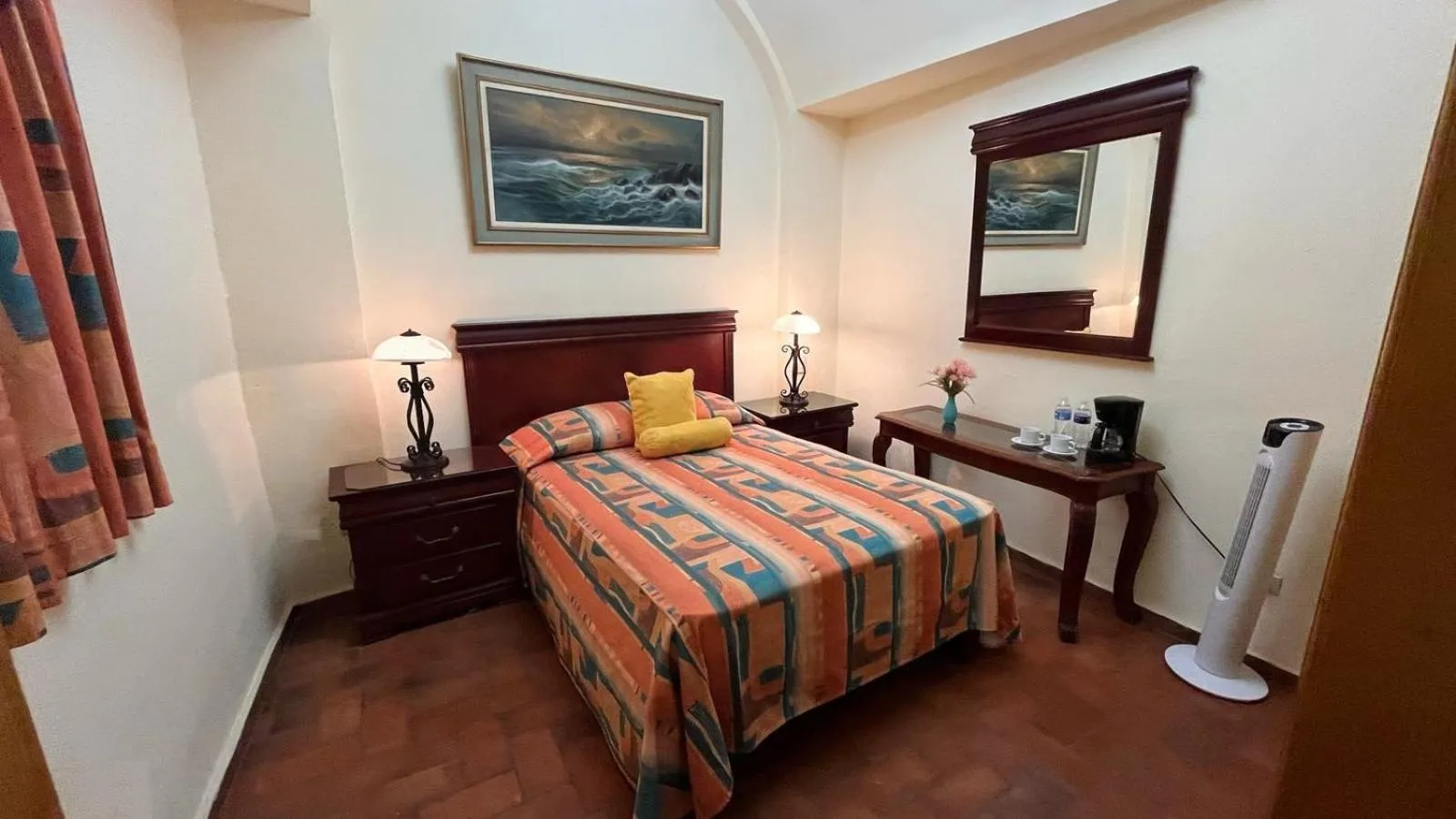 Coffee/tea facilities, Bed in Hotel Antigua Casa de Piedra