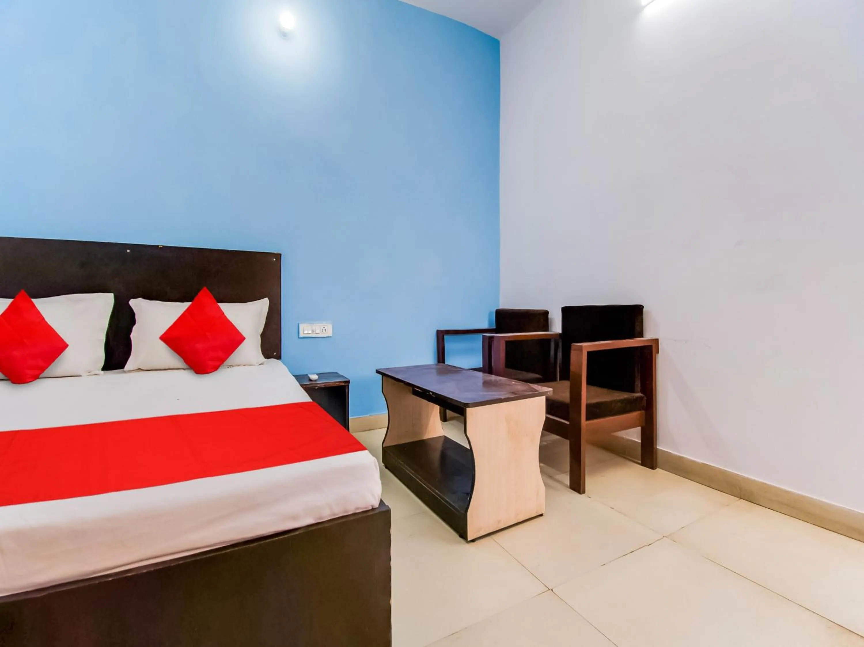 Bedroom, Bed in Hotel O The Grow Hotel Kanakpura Railway Station