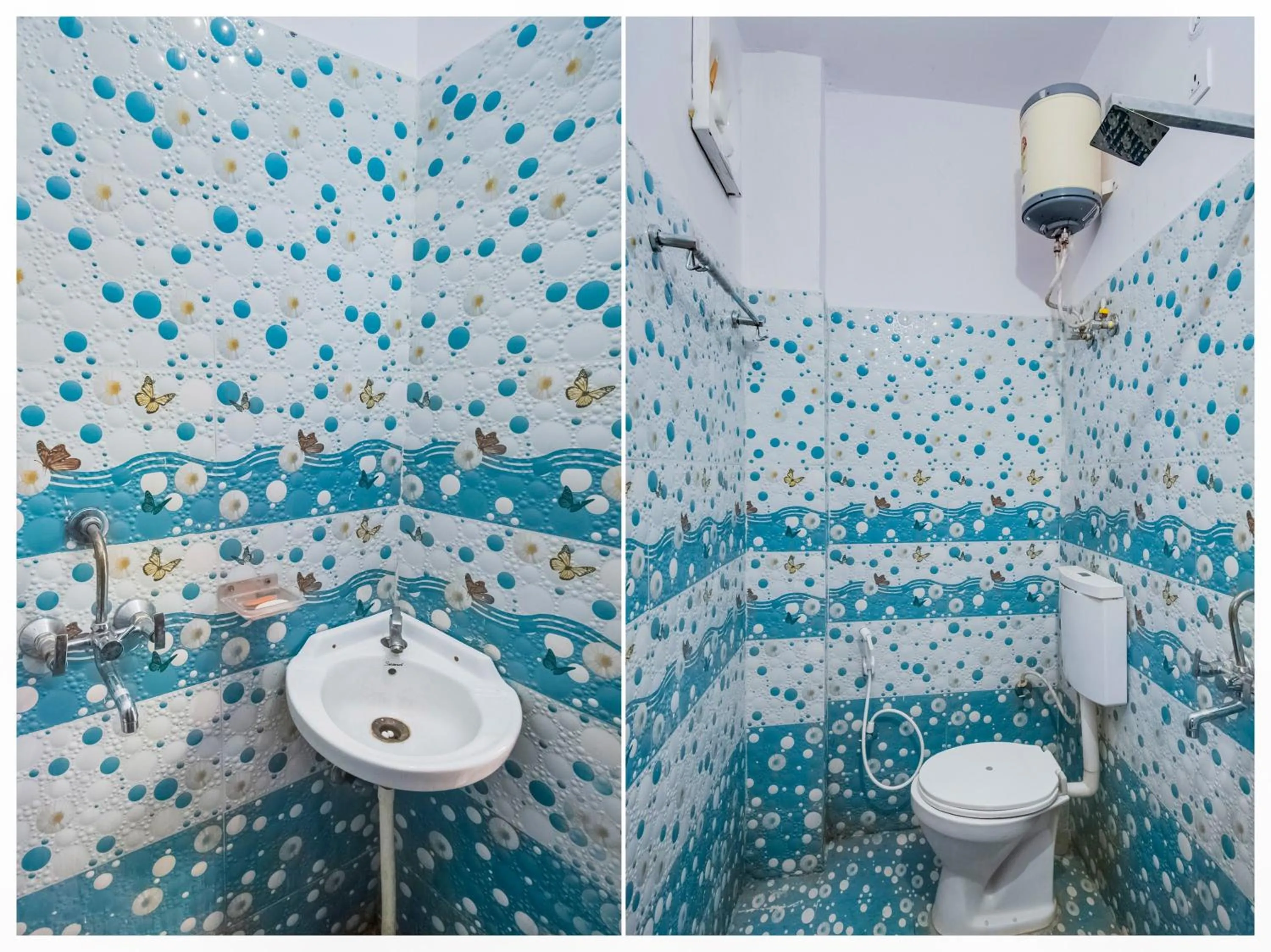 Bathroom in Hotel O The Grow Hotel Kanakpura Railway Station