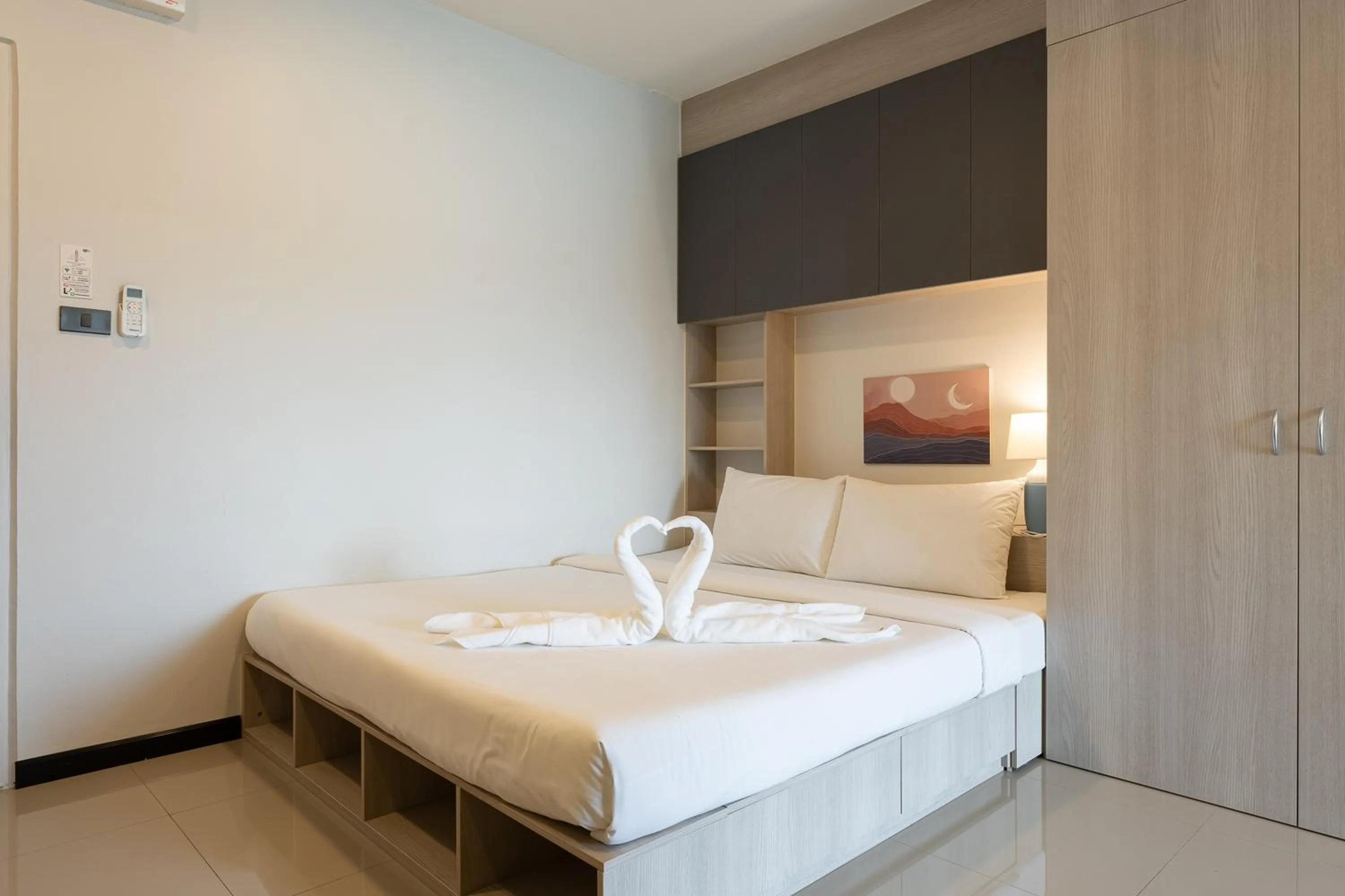 Bed in 44 Residence and Resort