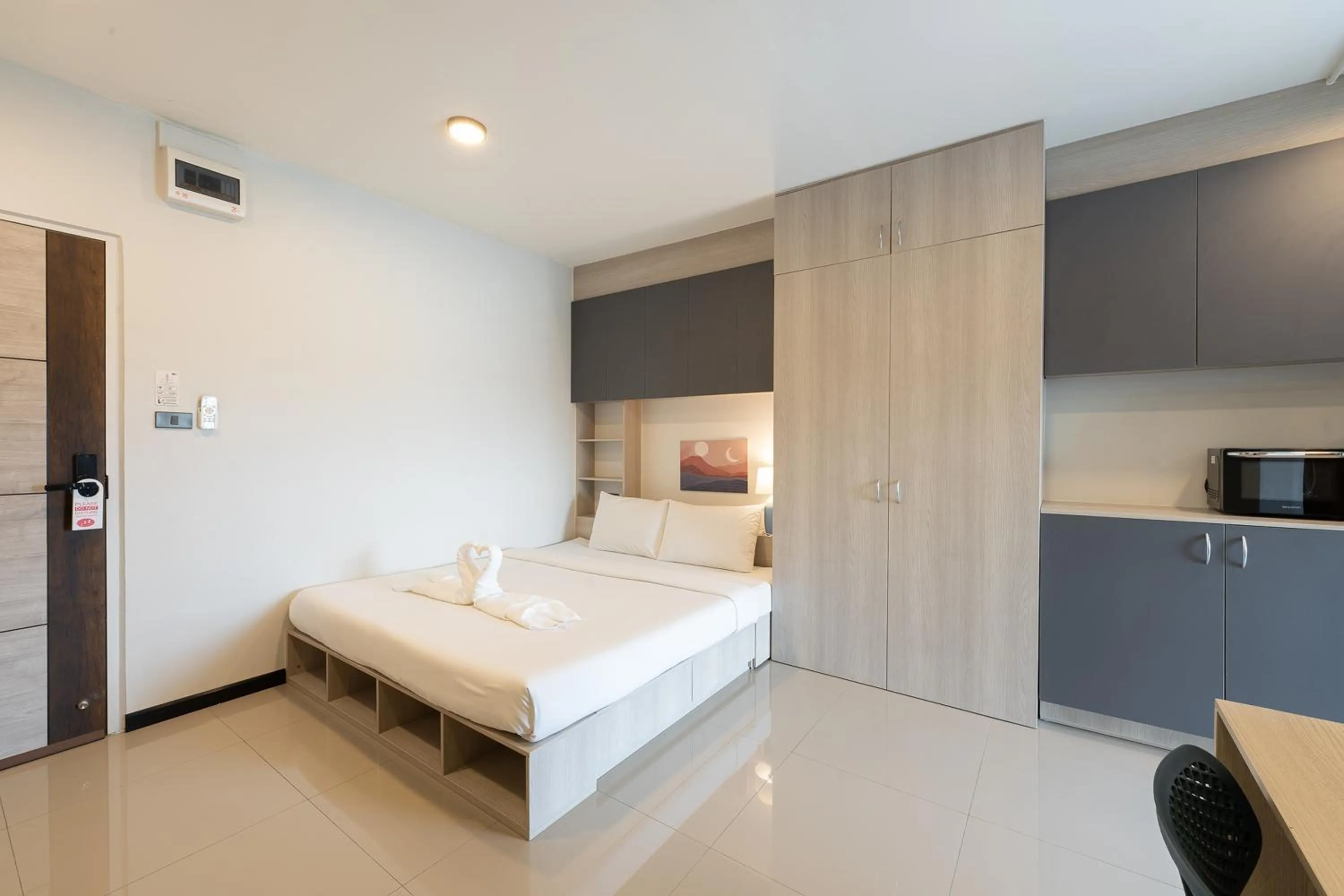 Bed in 44 Residence and Resort