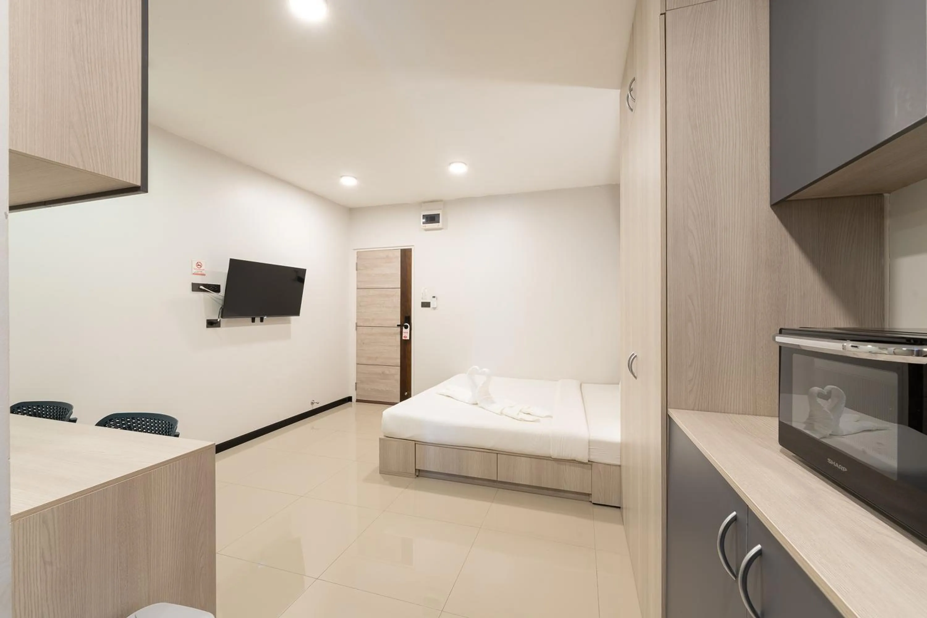 Bed in 44 Residence and Resort