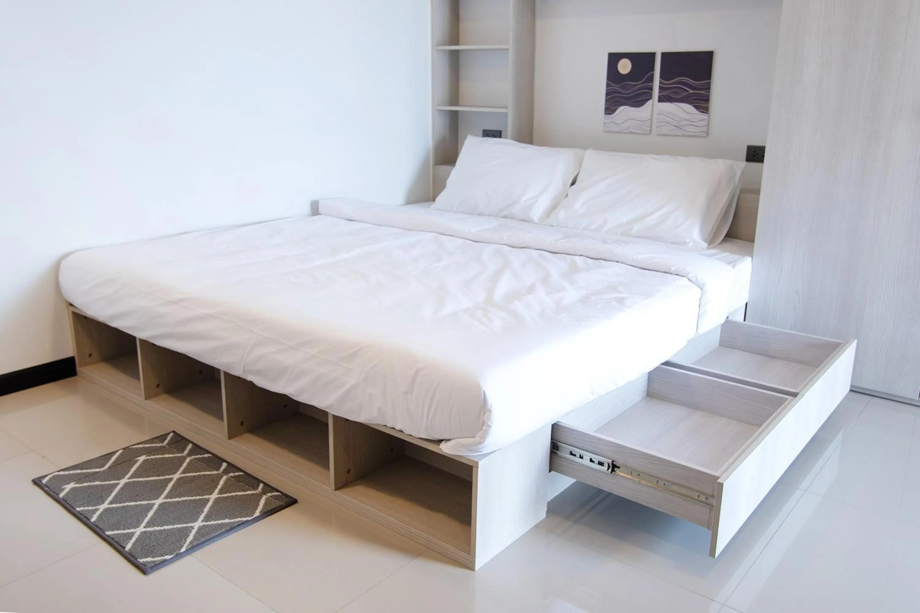 Bed in 44 Residence and Resort