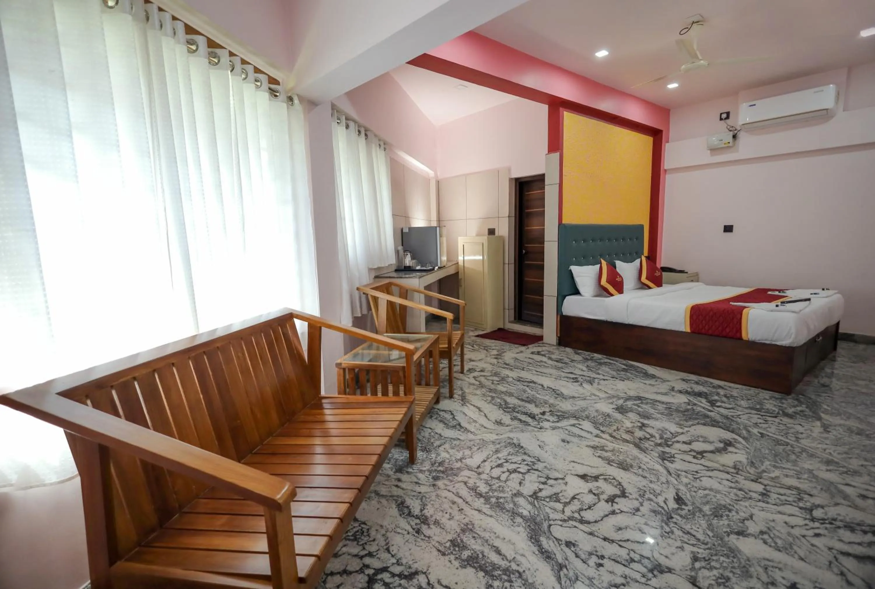 Bed in Hotel Wayanad Stay
