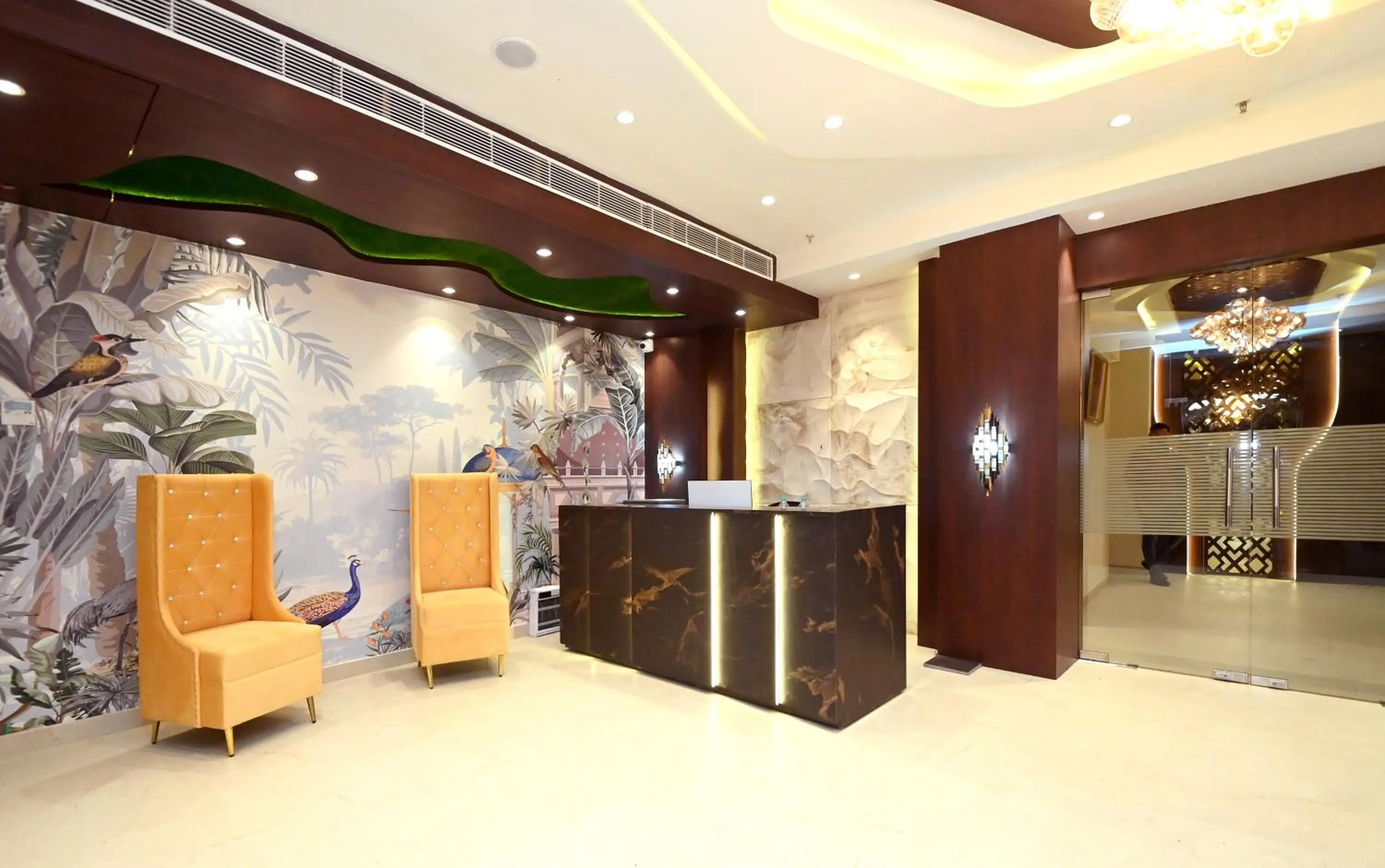 Lobby or reception in Hotel Blue Sapphire