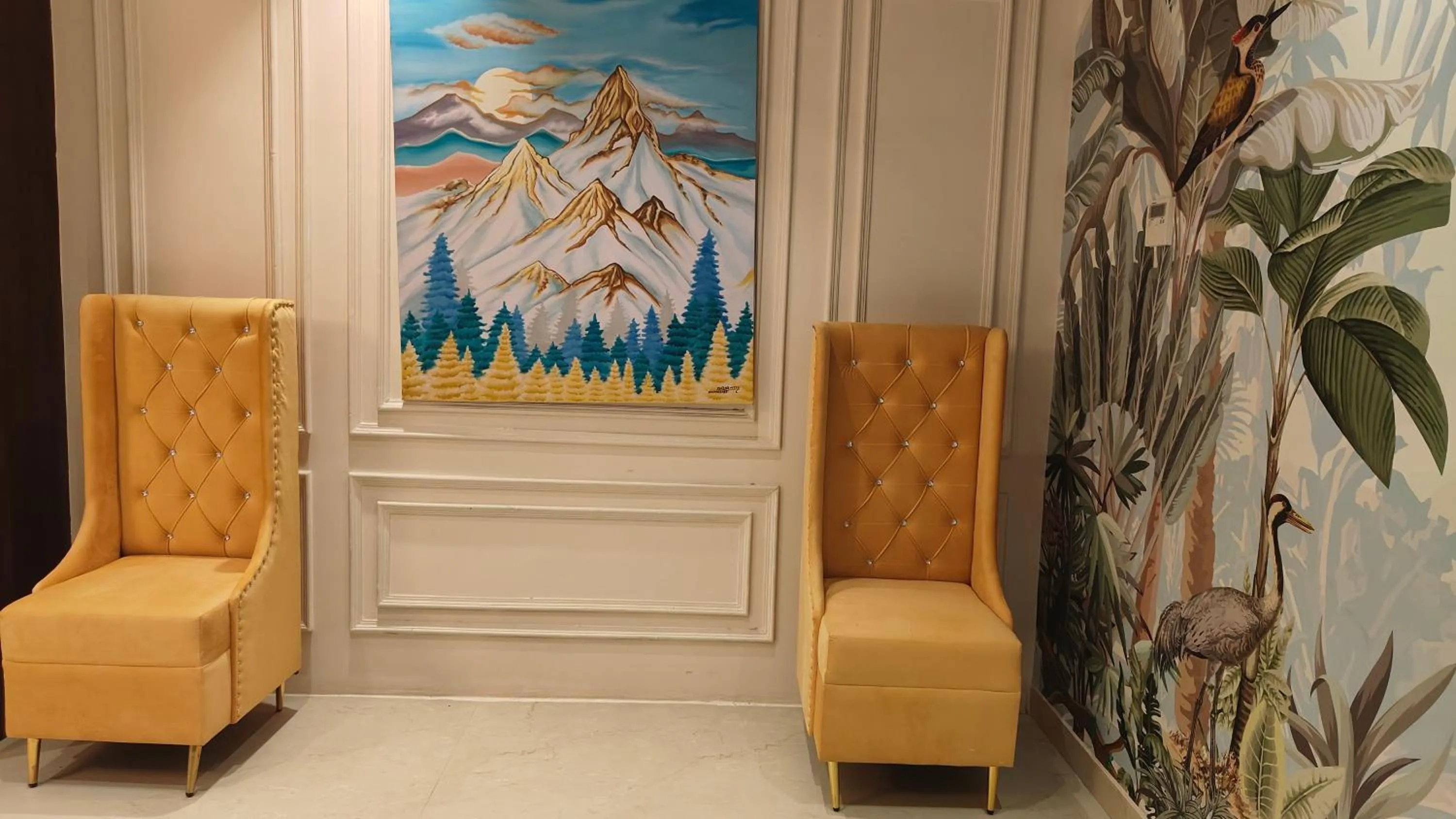 Seating area in Hotel Blue Sapphire