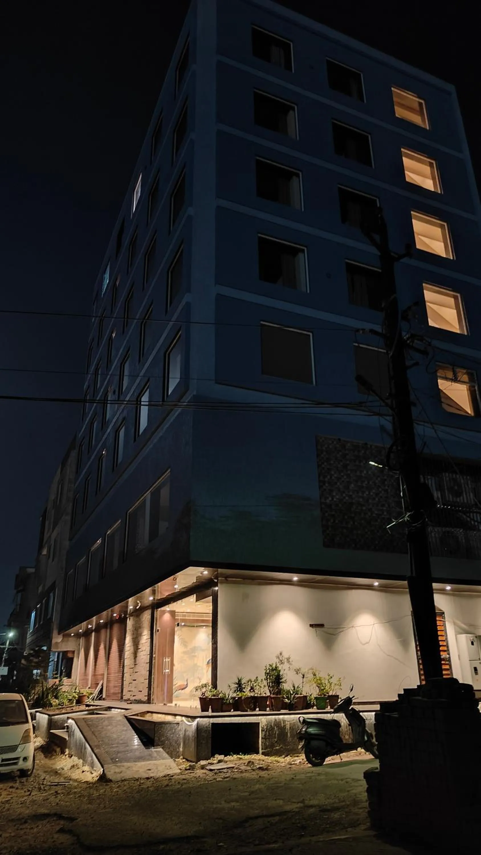 Property building in Hotel Blue Sapphire